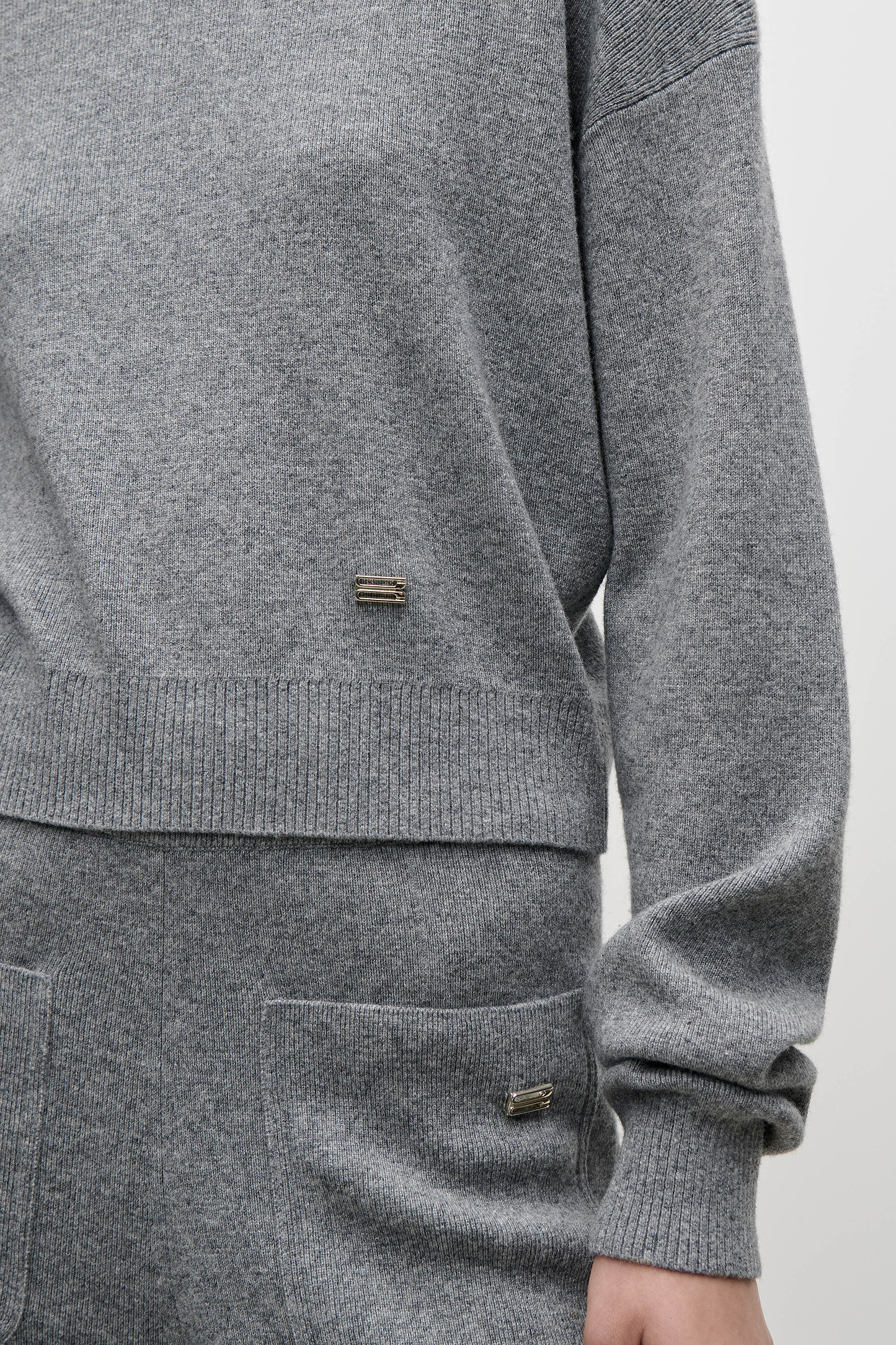 Luna Jumper In Mid Grey