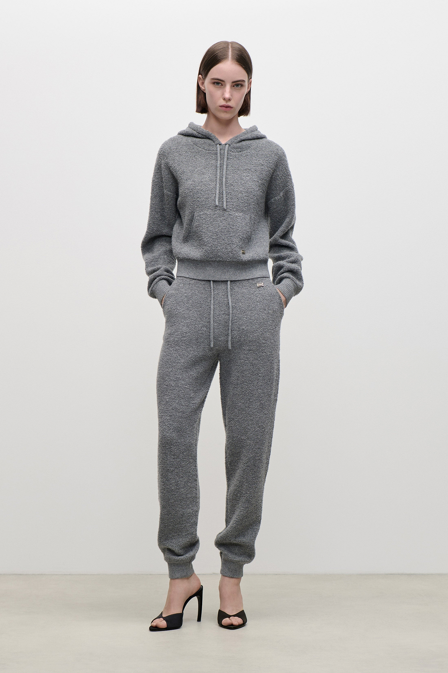 Klara Jogger In Mid Grey