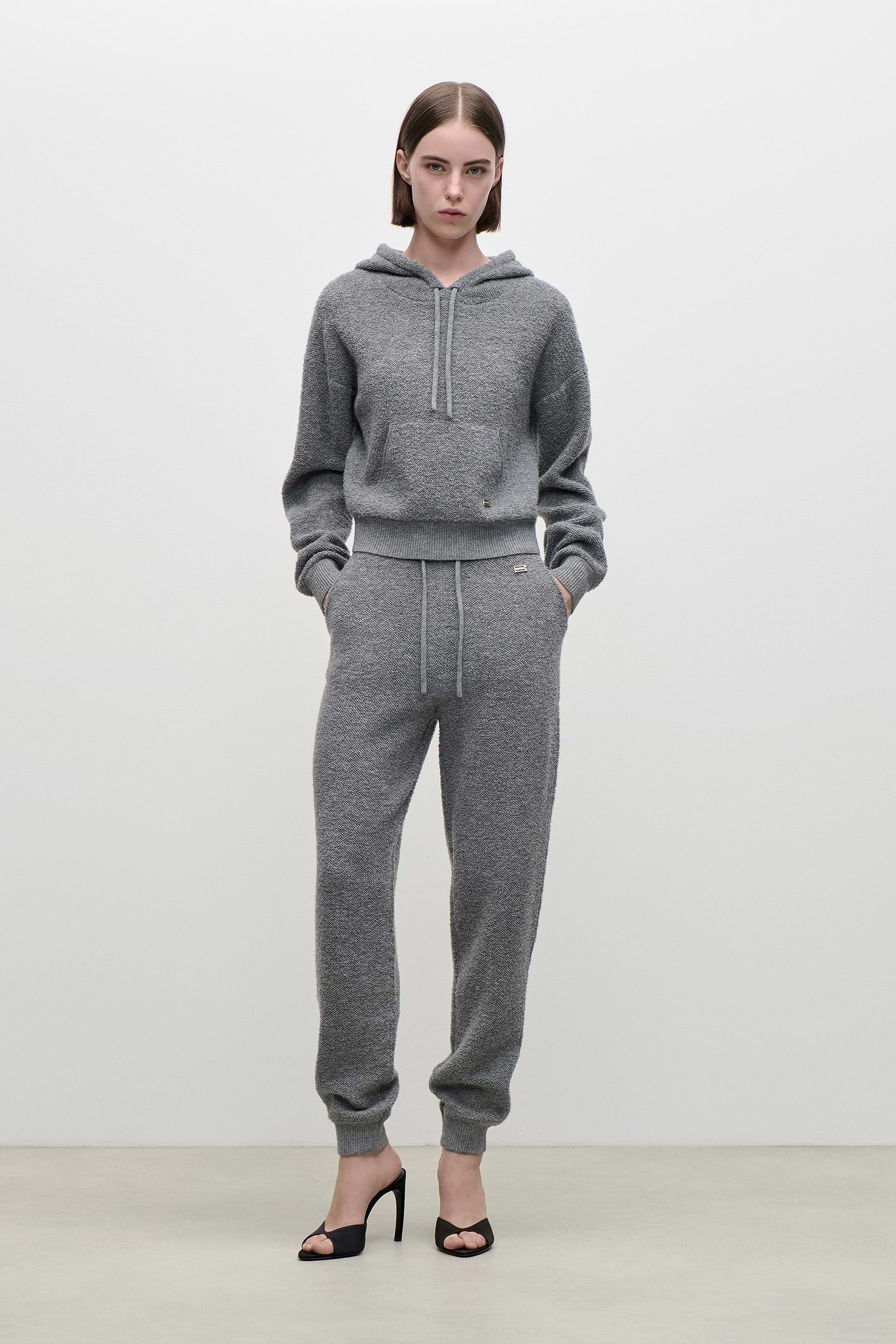 Klara Jogger In Mid Grey