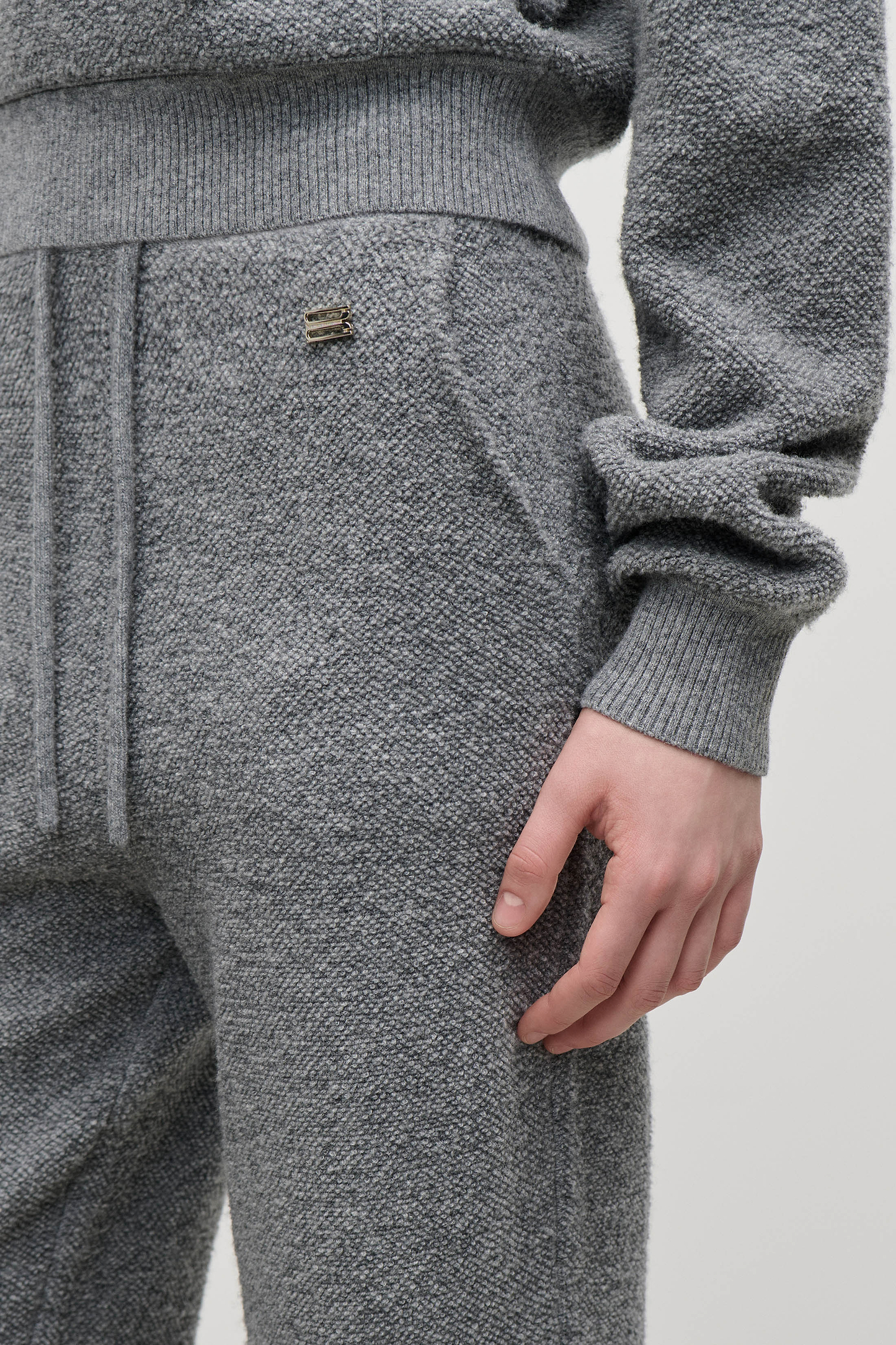 Klara Jogger In Mid Grey