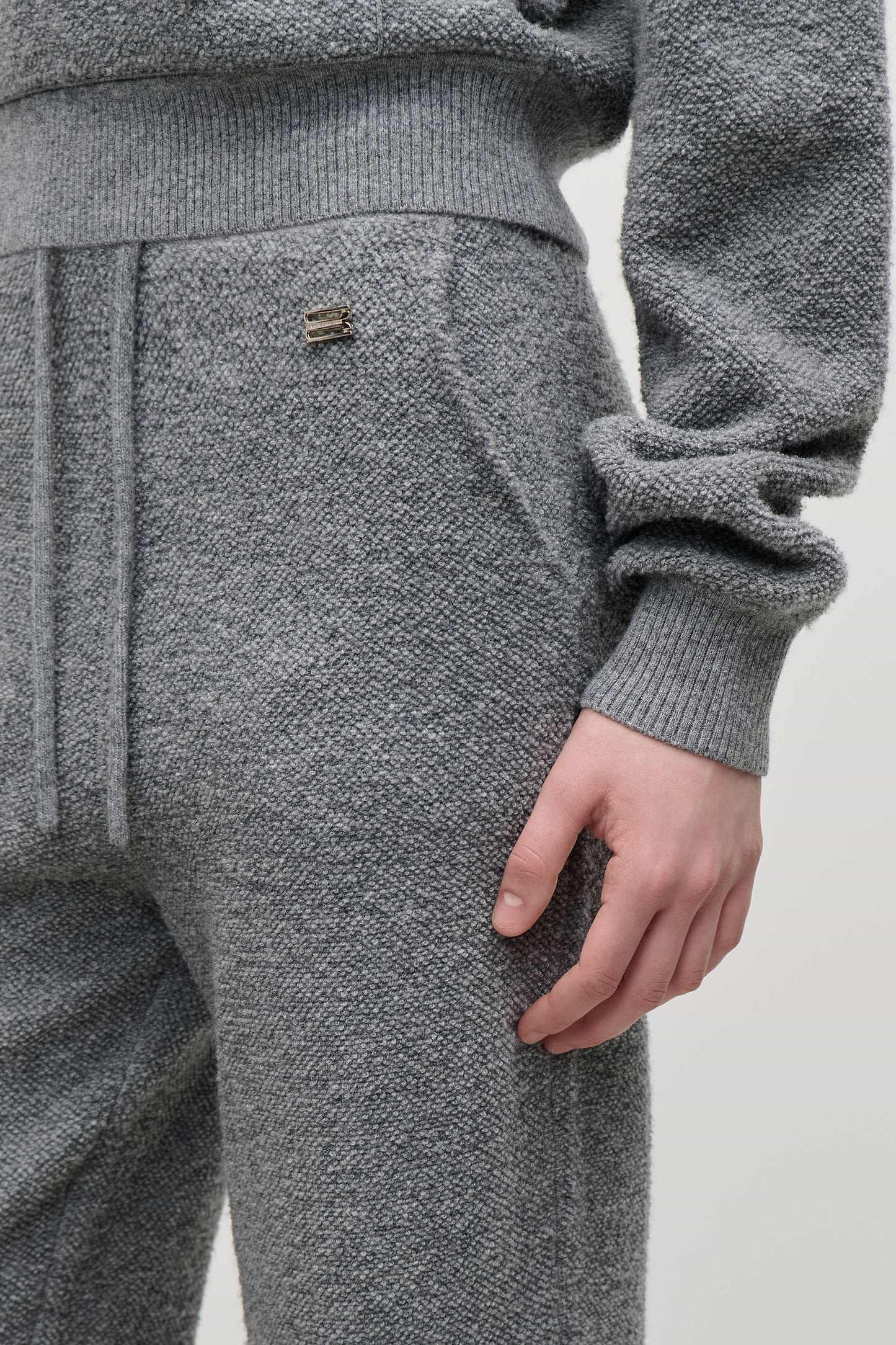Klara Jogger In Mid Grey