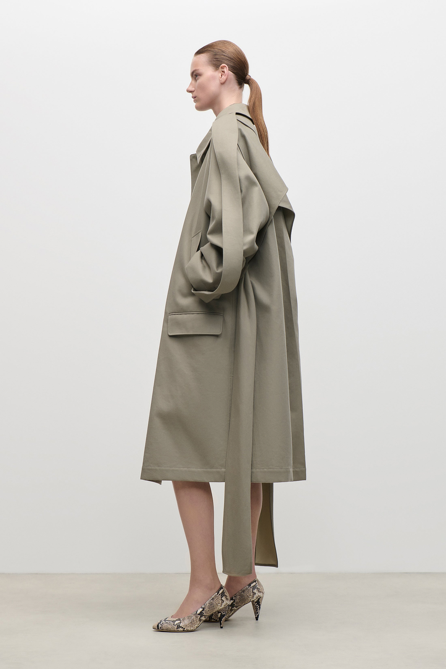 Car Coat In Beige