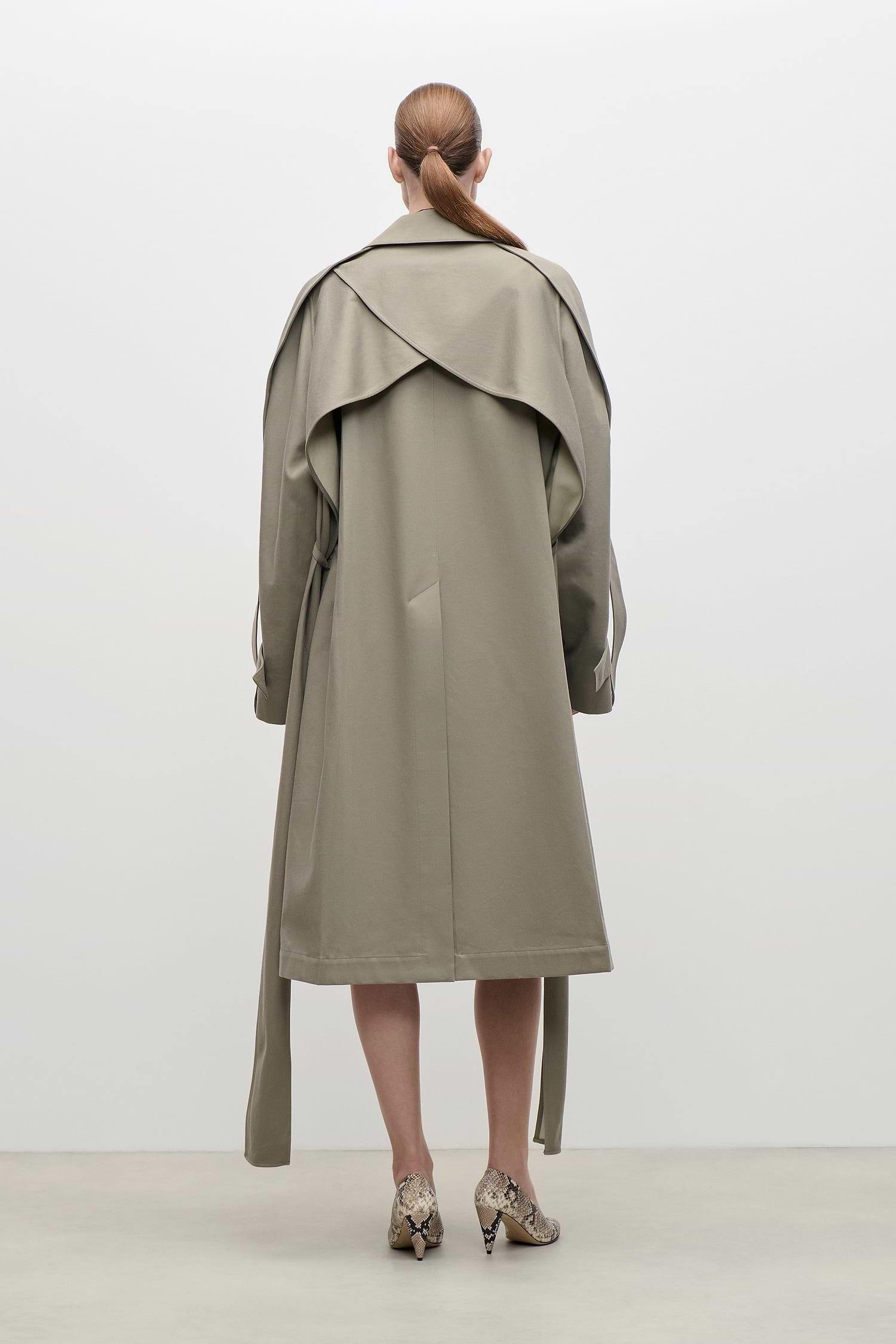 Car Coat In Beige