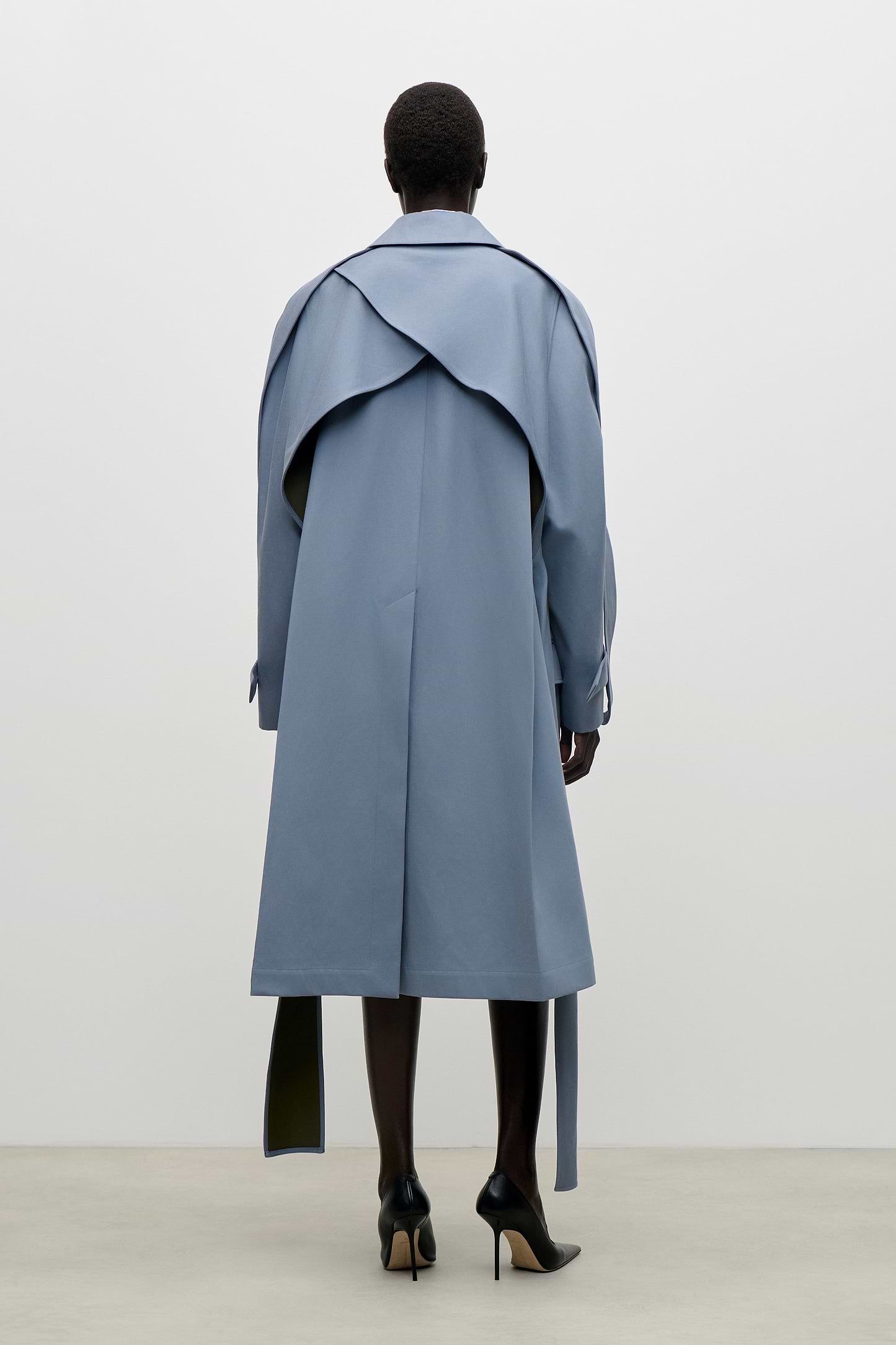 Car Coat In Blue