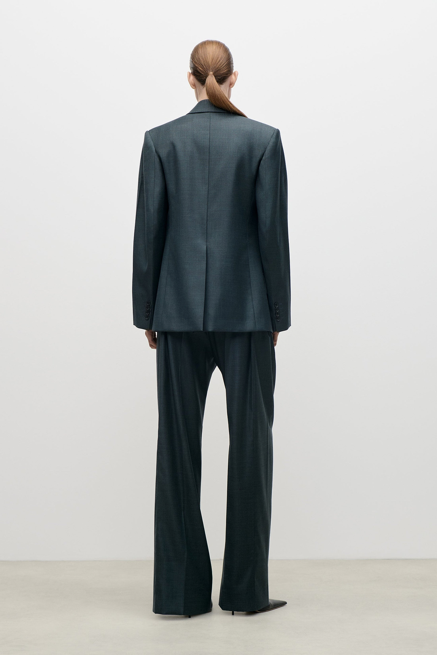 Olie Jacket In Dark Teal