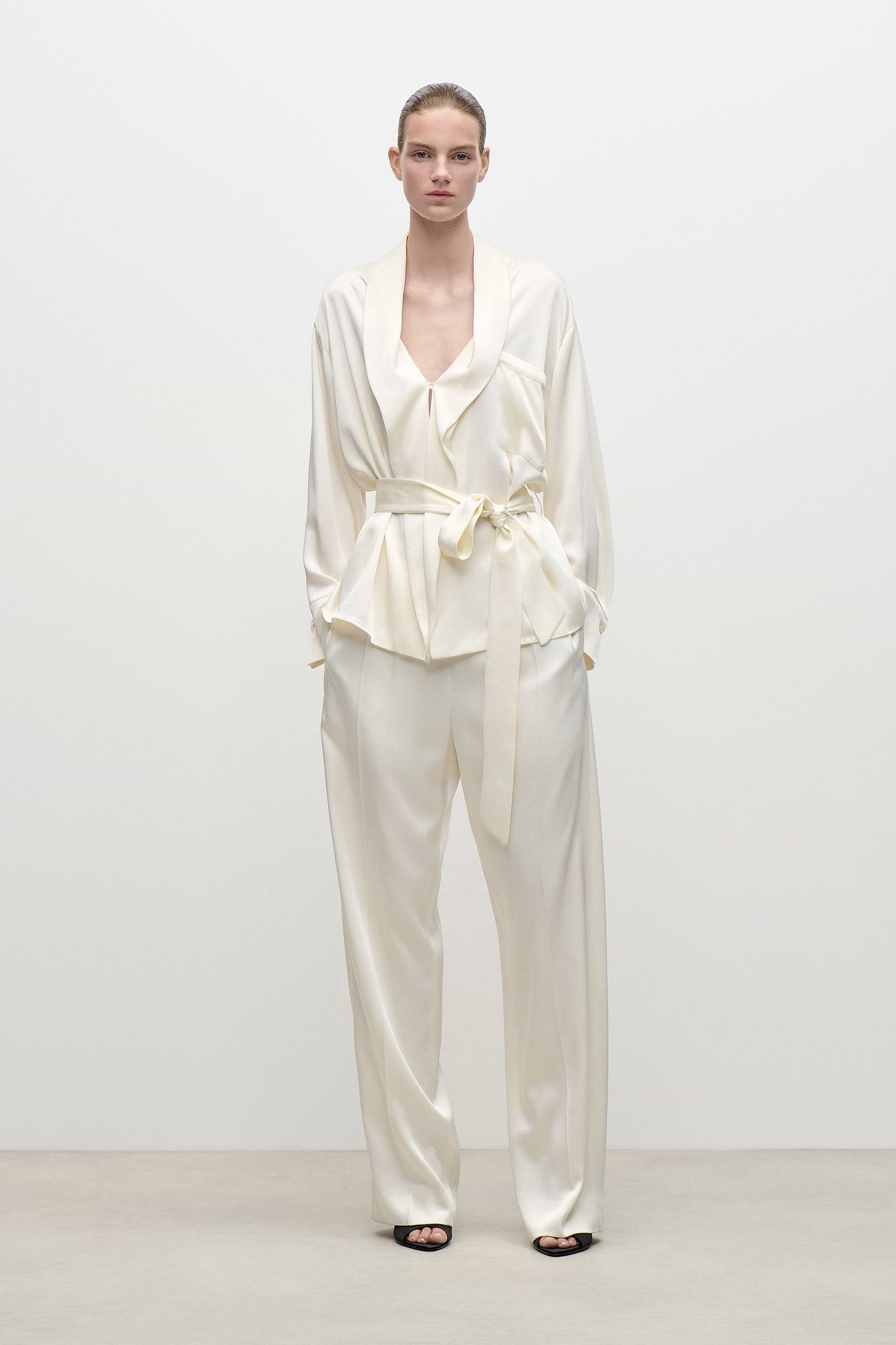 Alba Blouse In Ivory