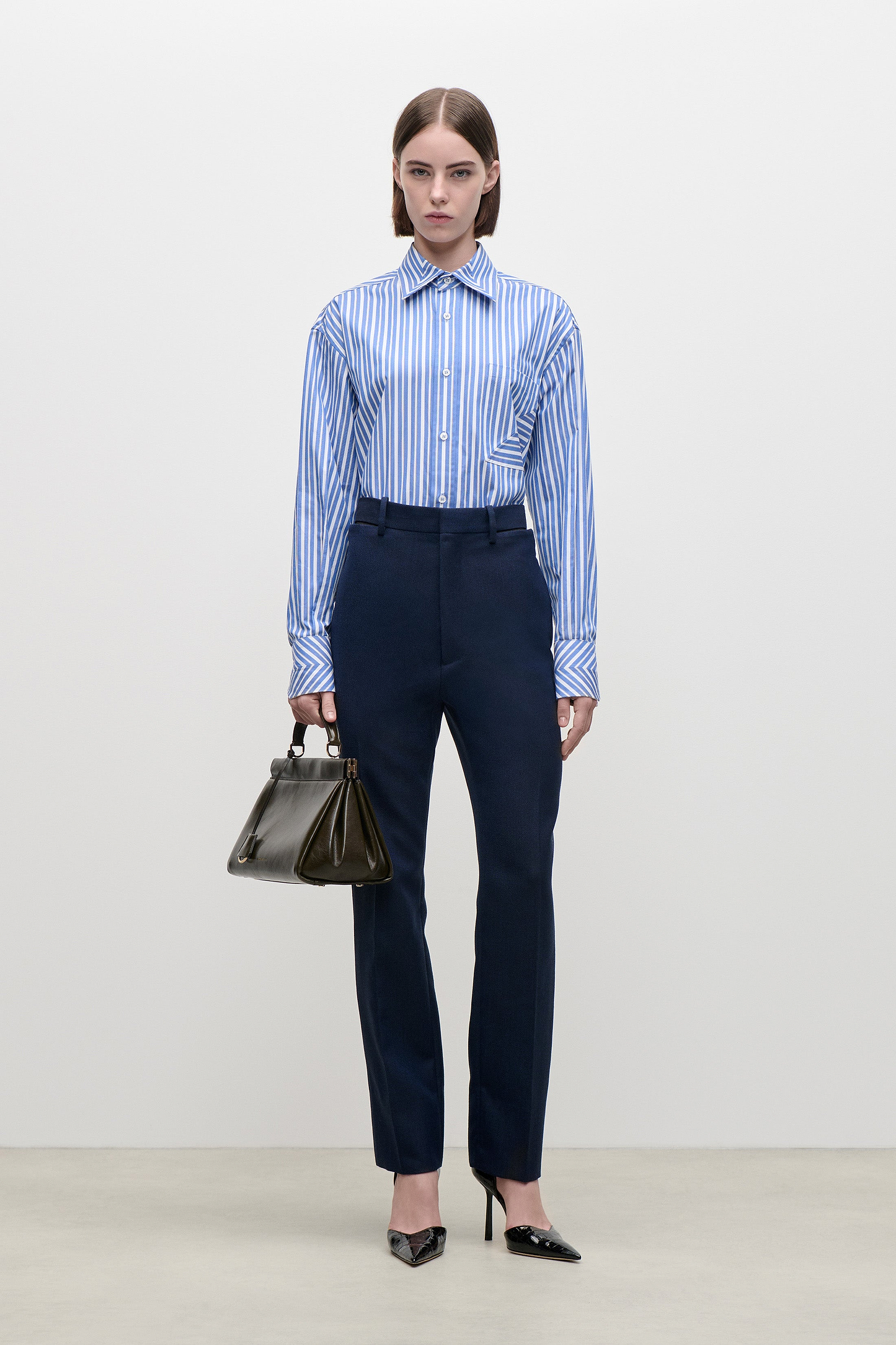 Extended Pocket Trouser In Blue