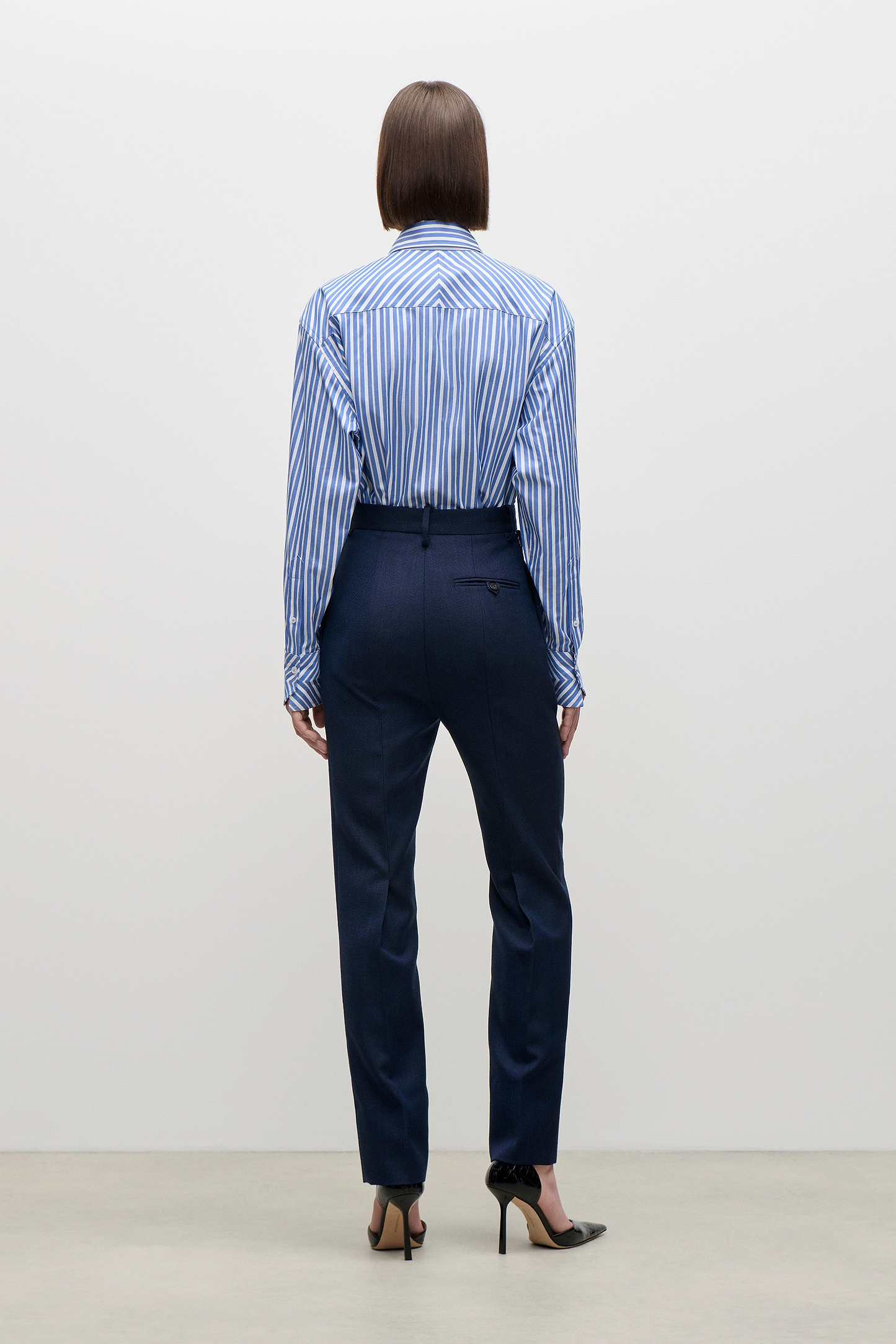 Extended Pocket Trouser In Blue