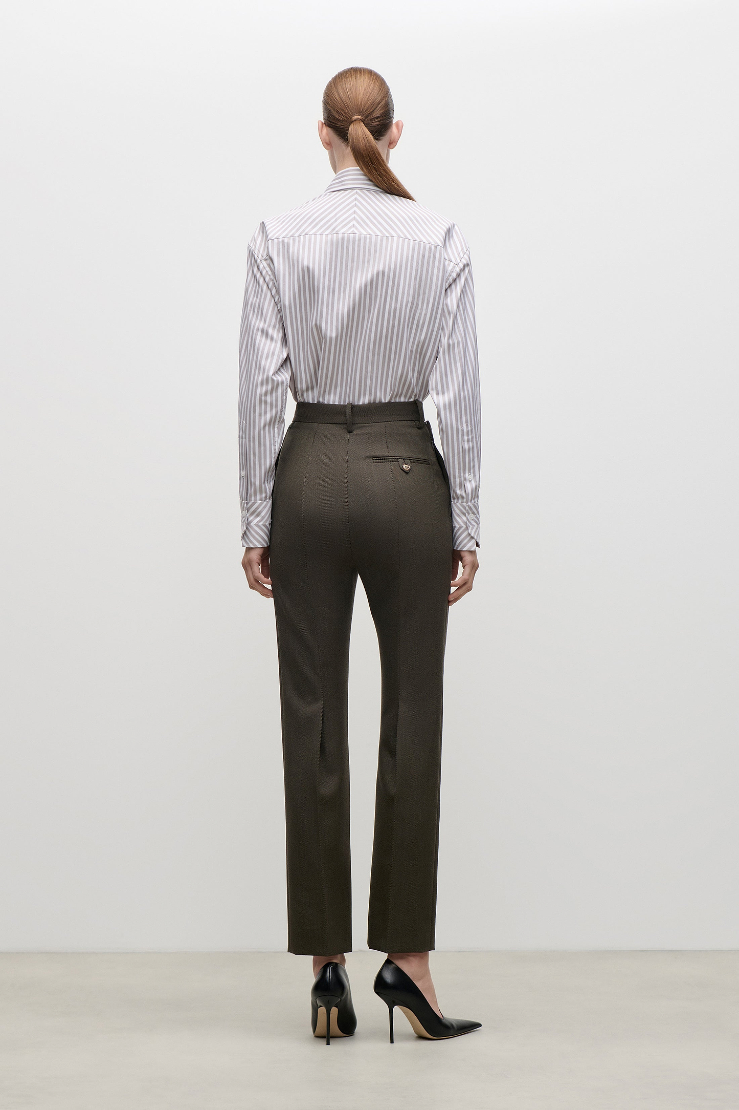 Pocket Detail Shirt In Lilac