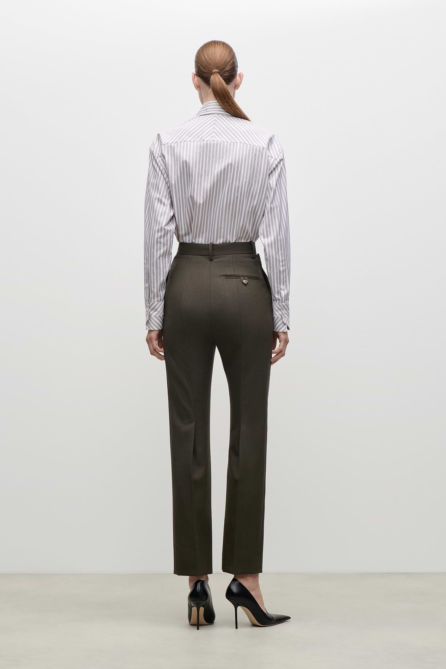 Pocket Detail Shirt In Lilac