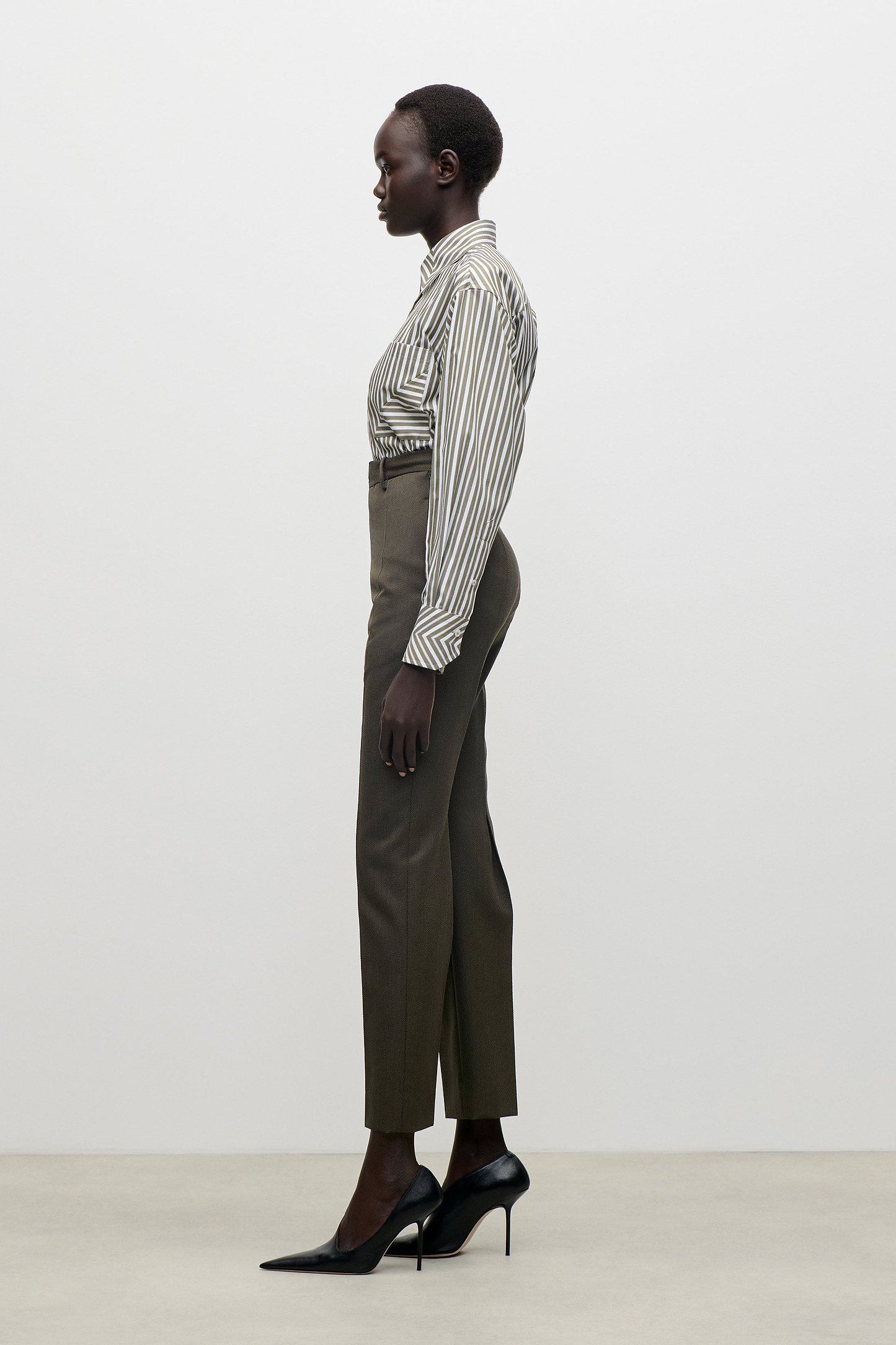Extended Pocket Trouser In Green