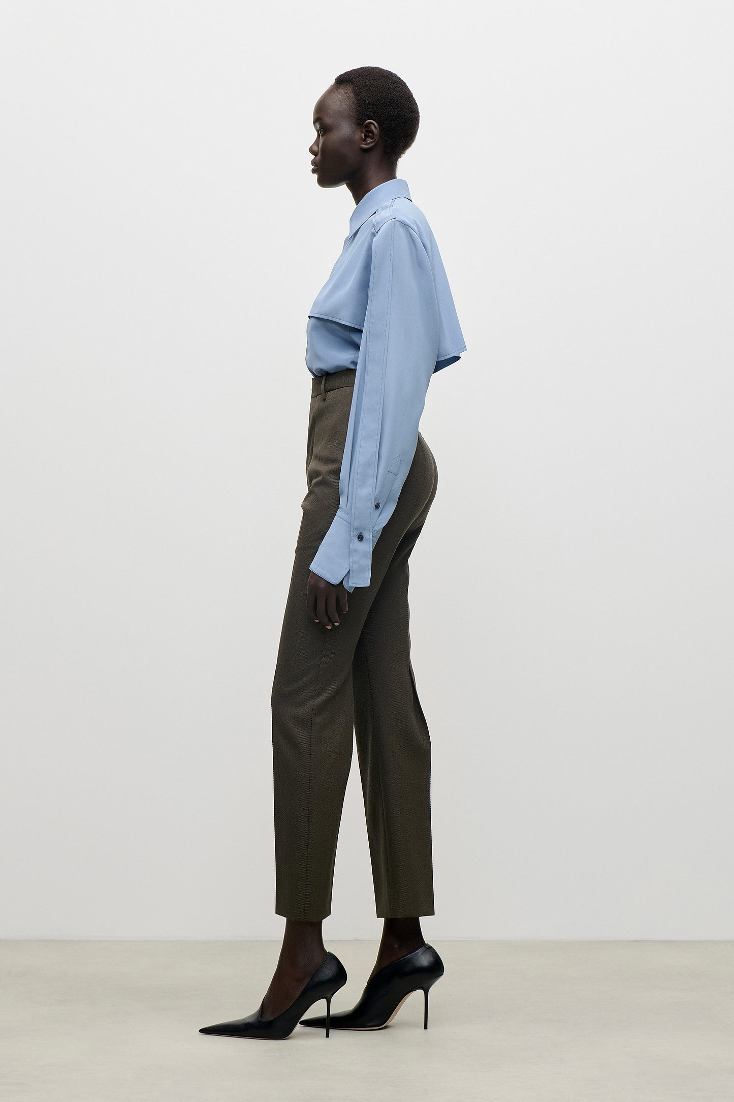 Utility Blouse In Blue
