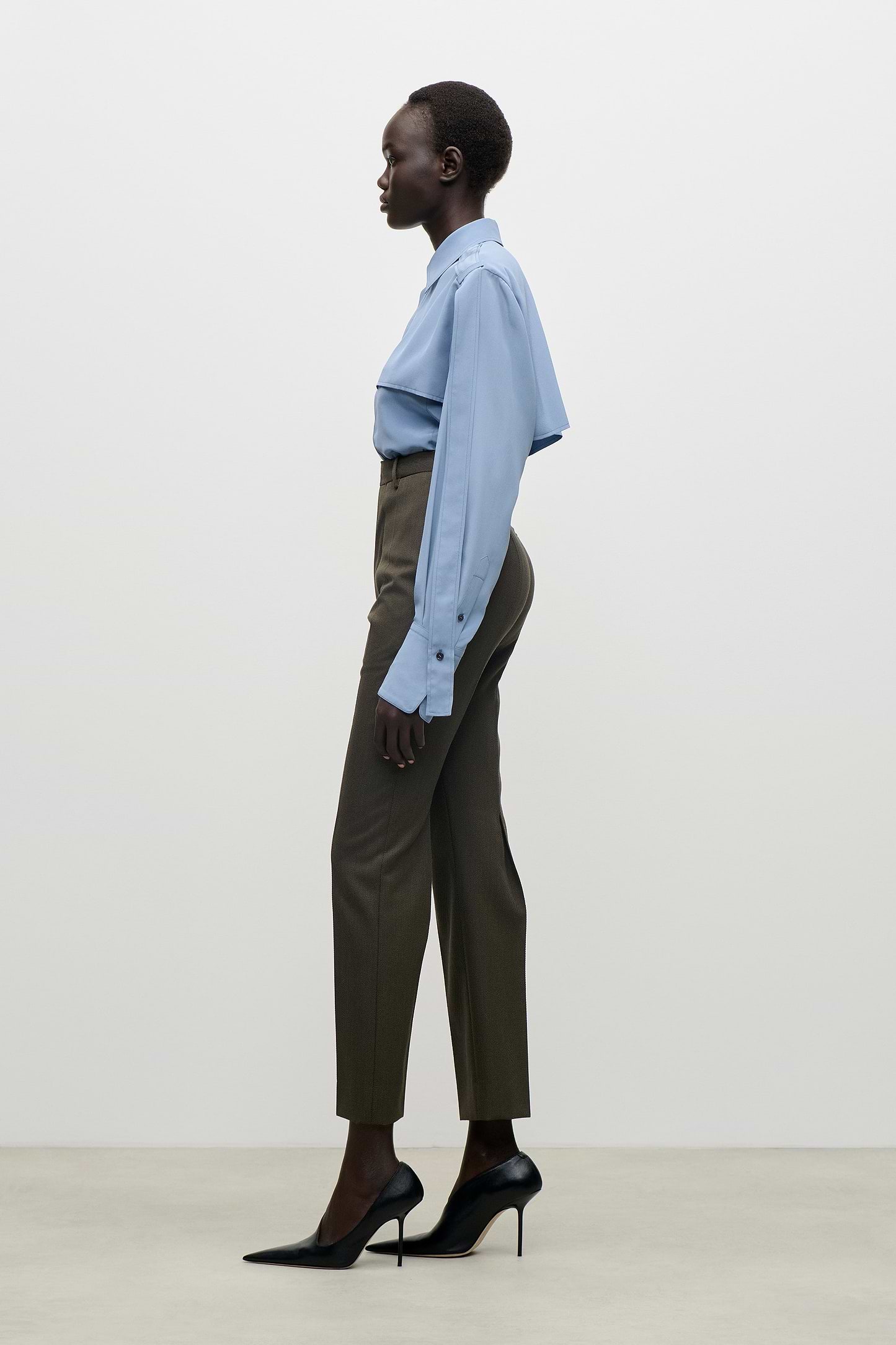 Utility Blouse In Blue