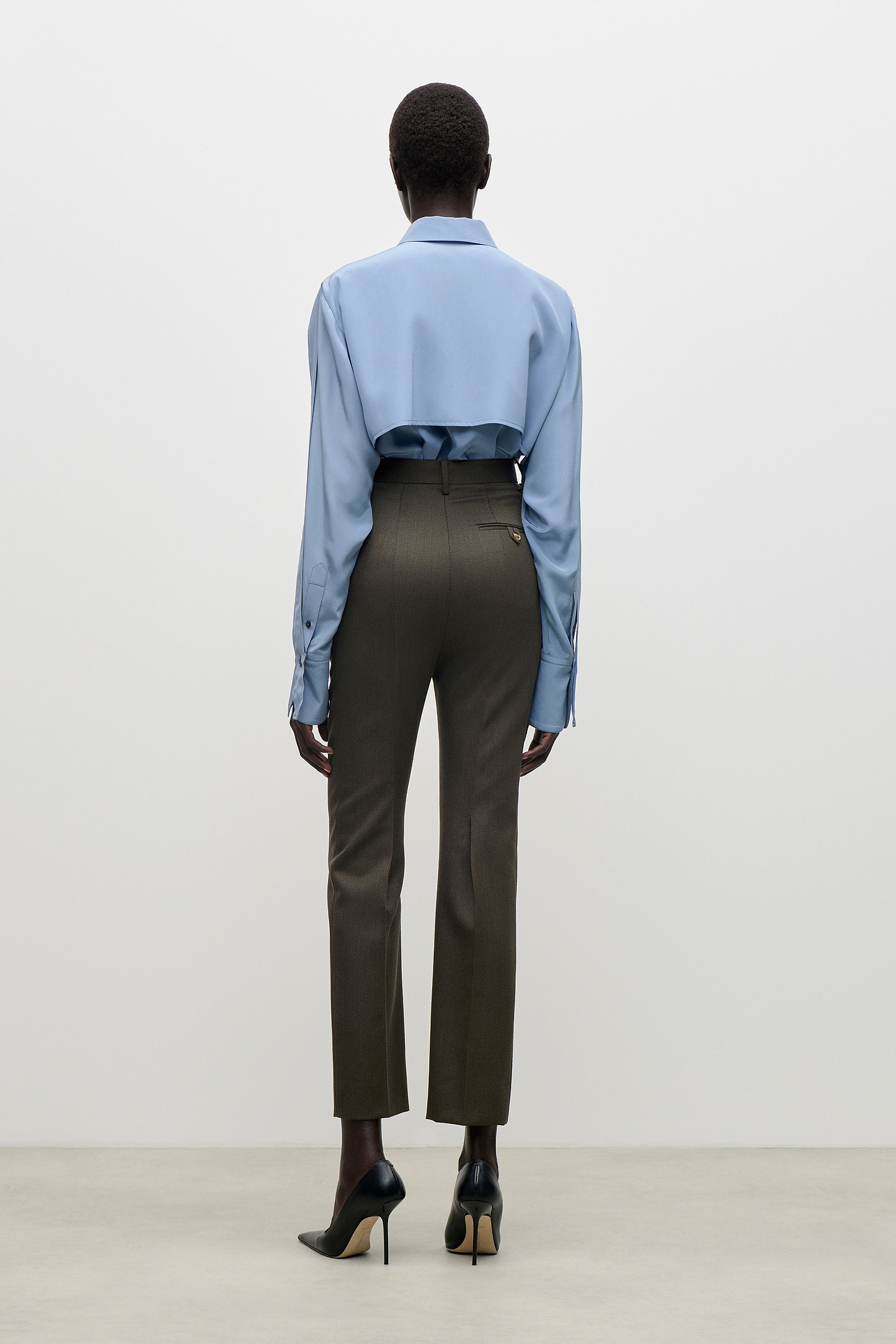 Utility Blouse In Blue