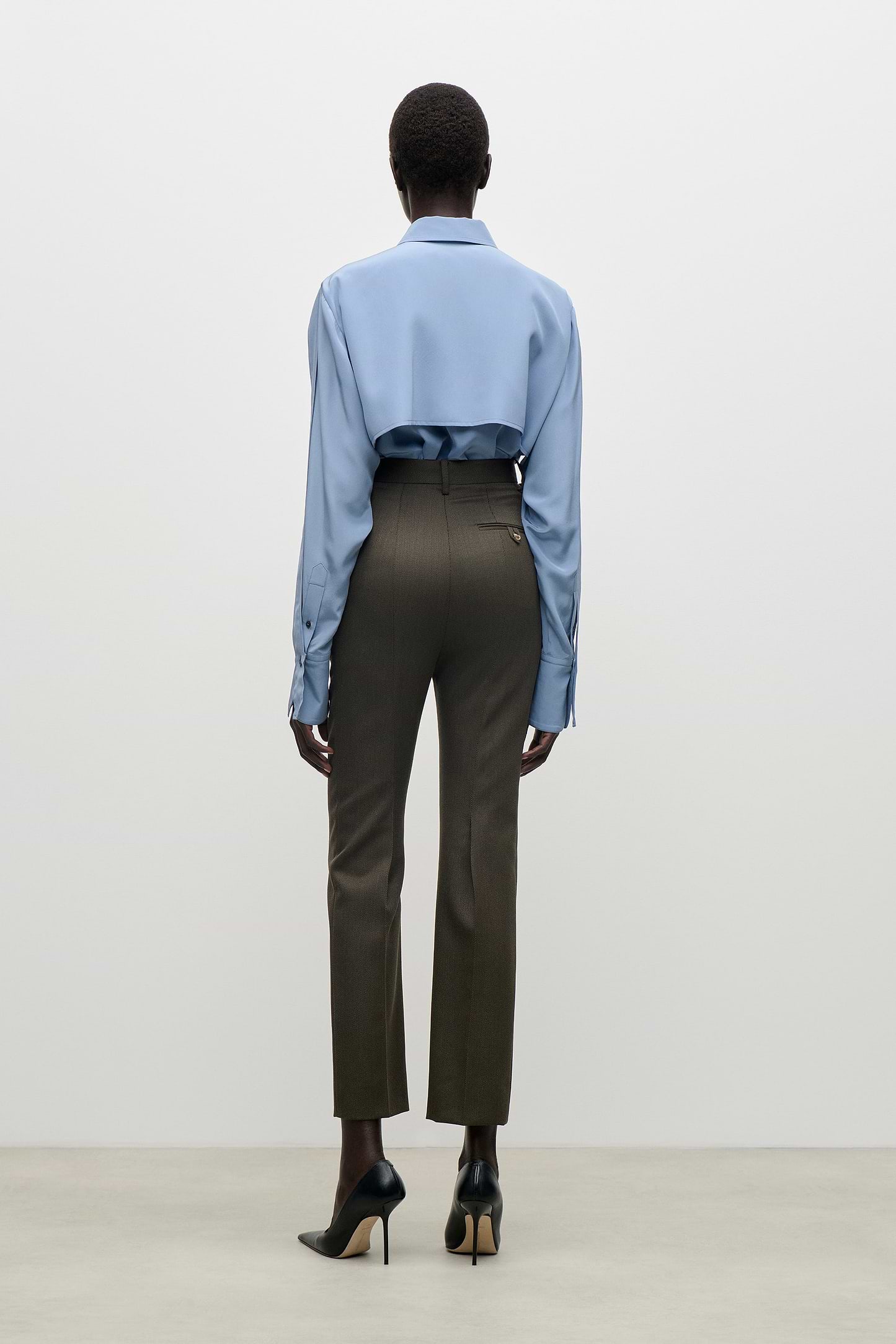 Utility Blouse In Blue