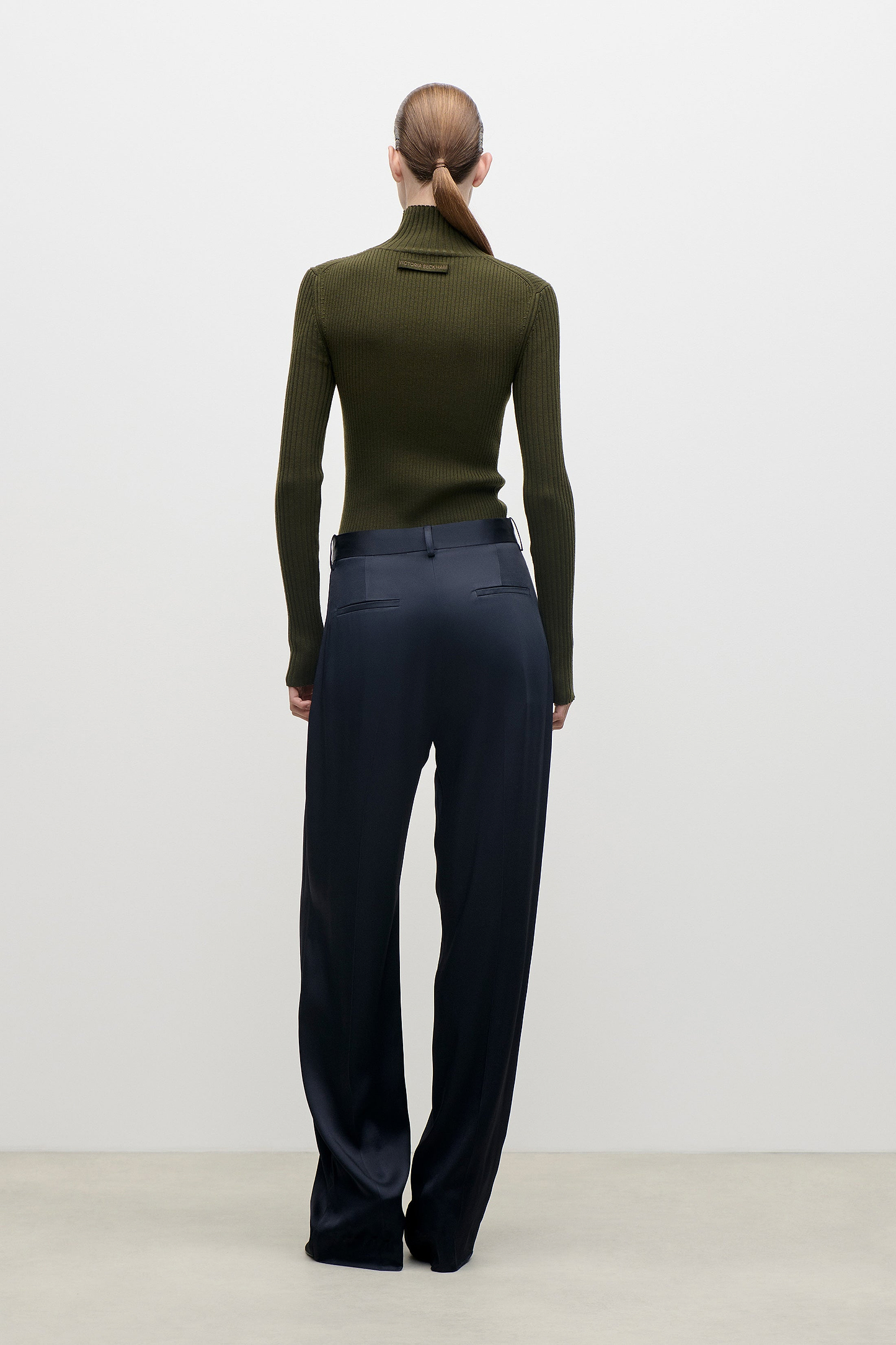 Cecilia Trouser In Dark Navy