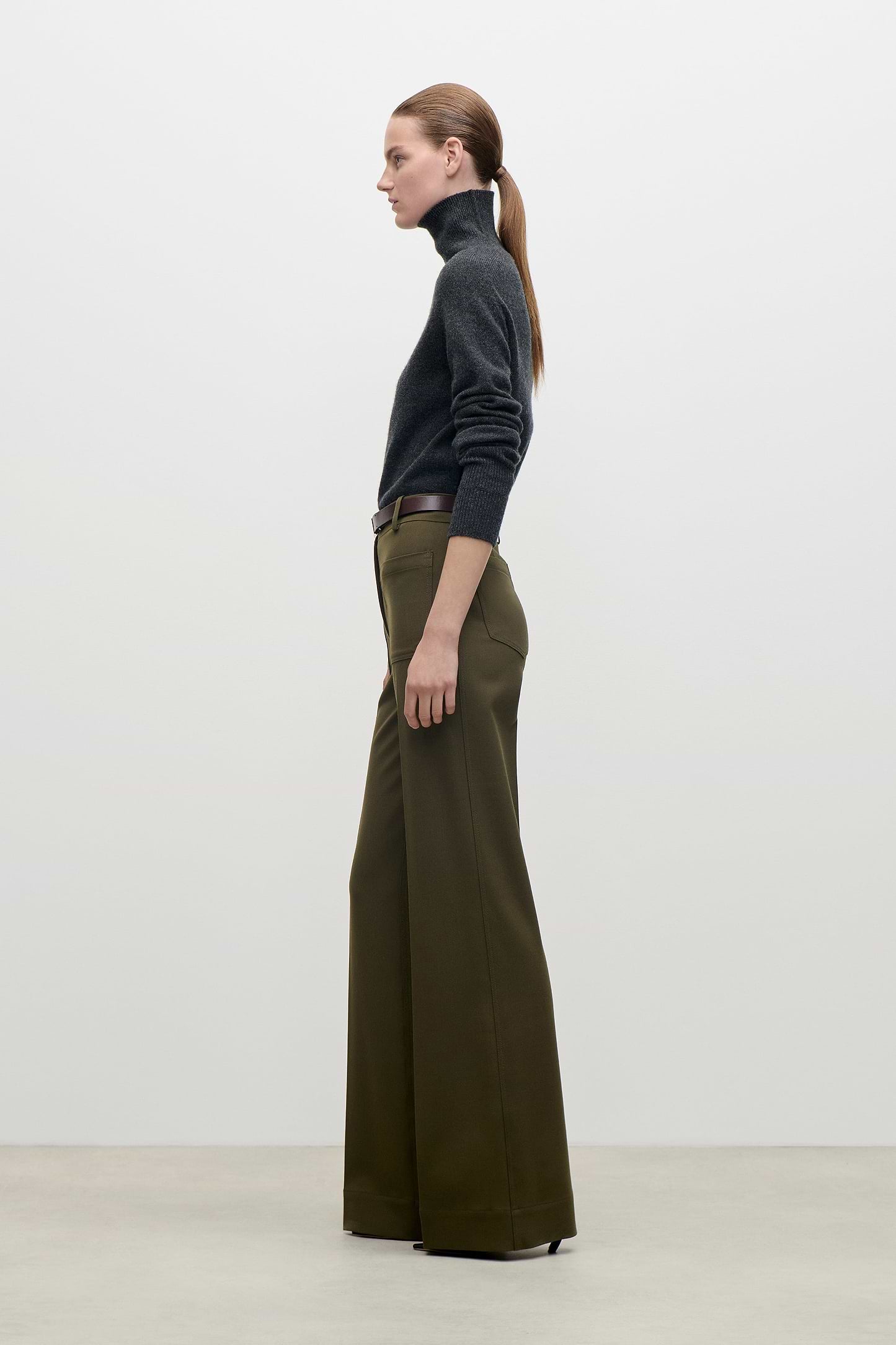 Alina Trouser In Green