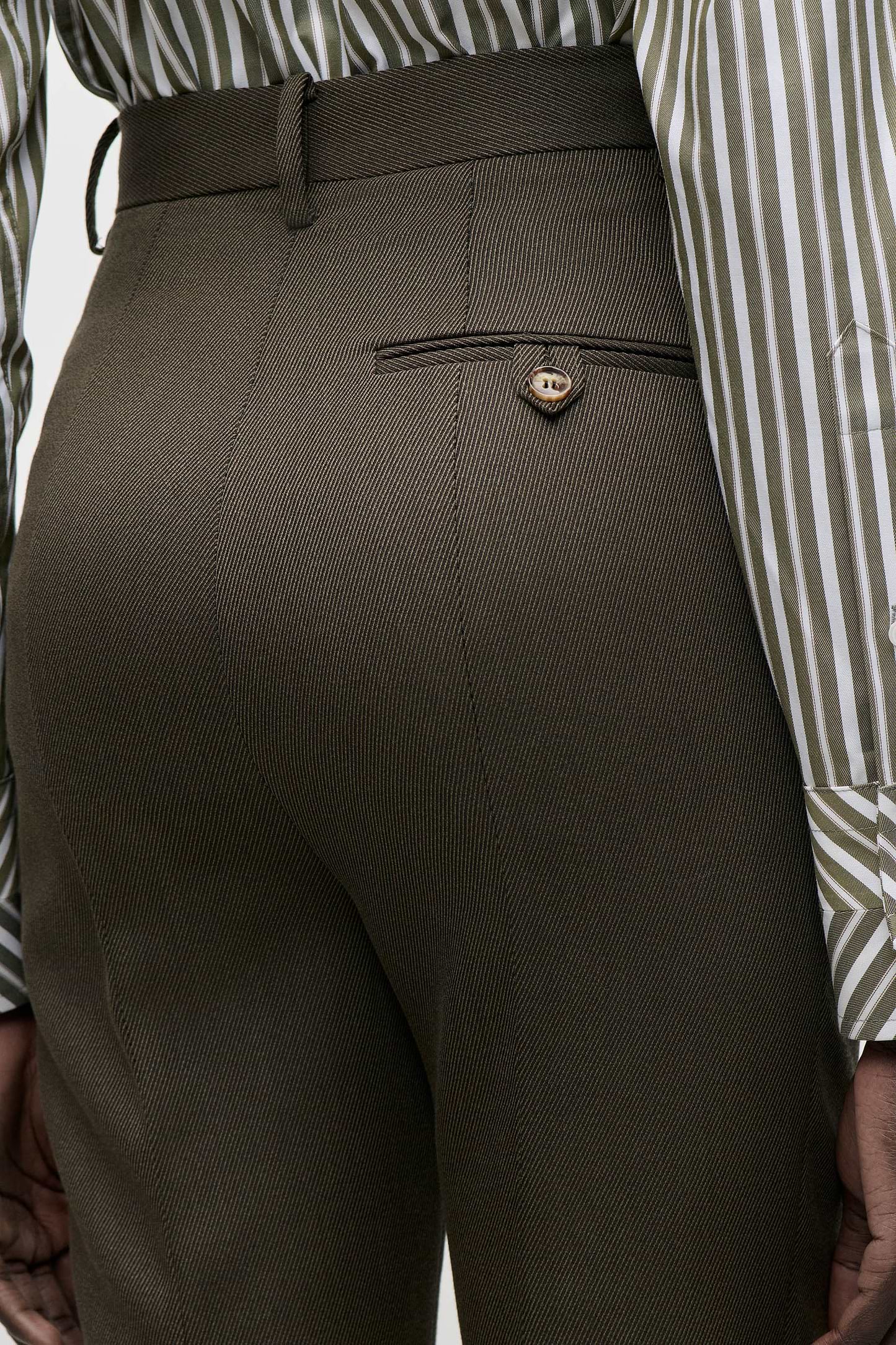 Extended Pocket Trouser In Green