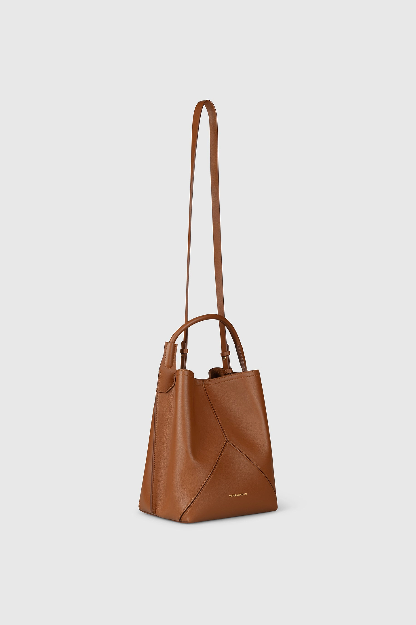 Victoria Bucket Tan Soft Calf Leather