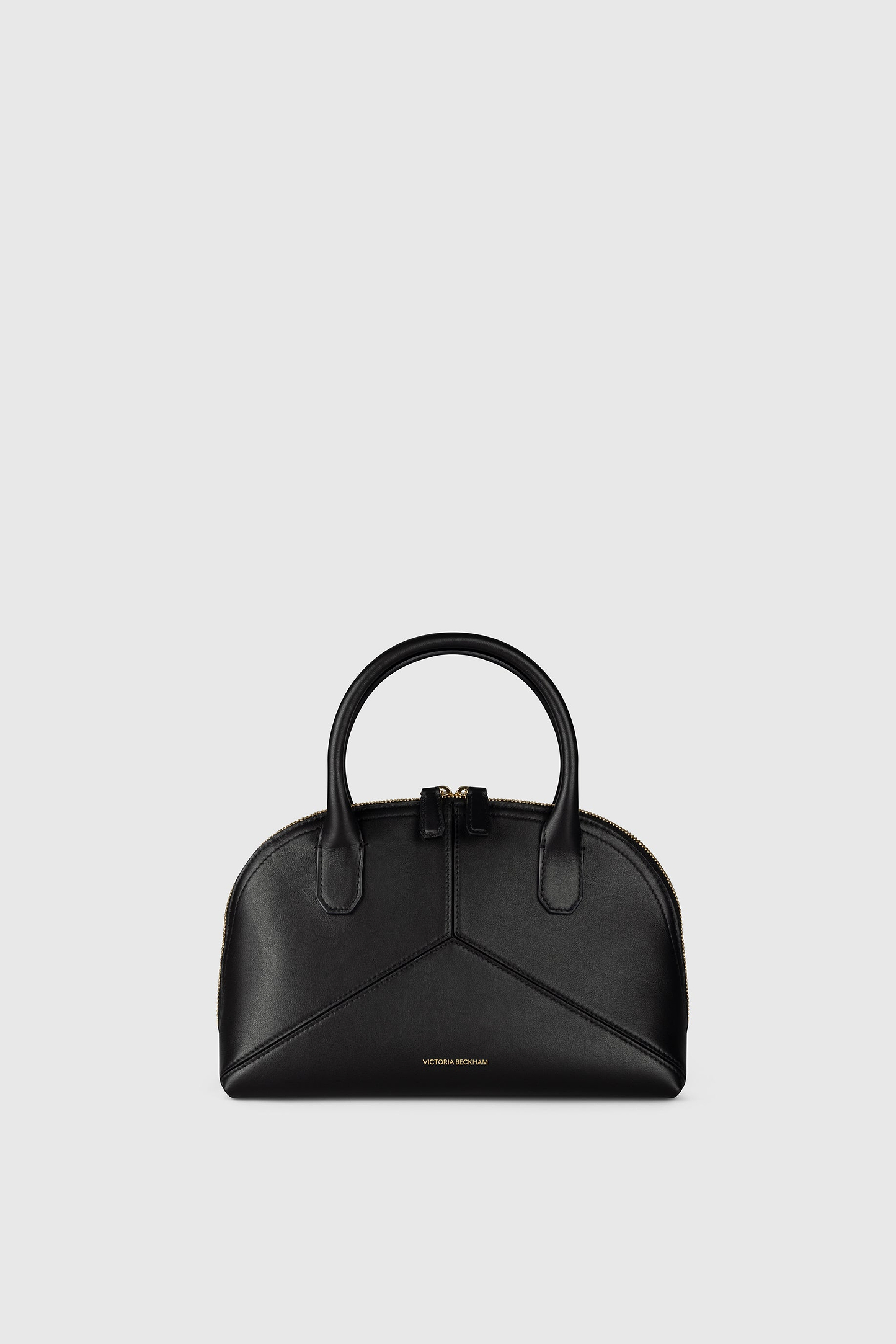 Victoria Doctor Bag Small Black Soft Calf Leather
