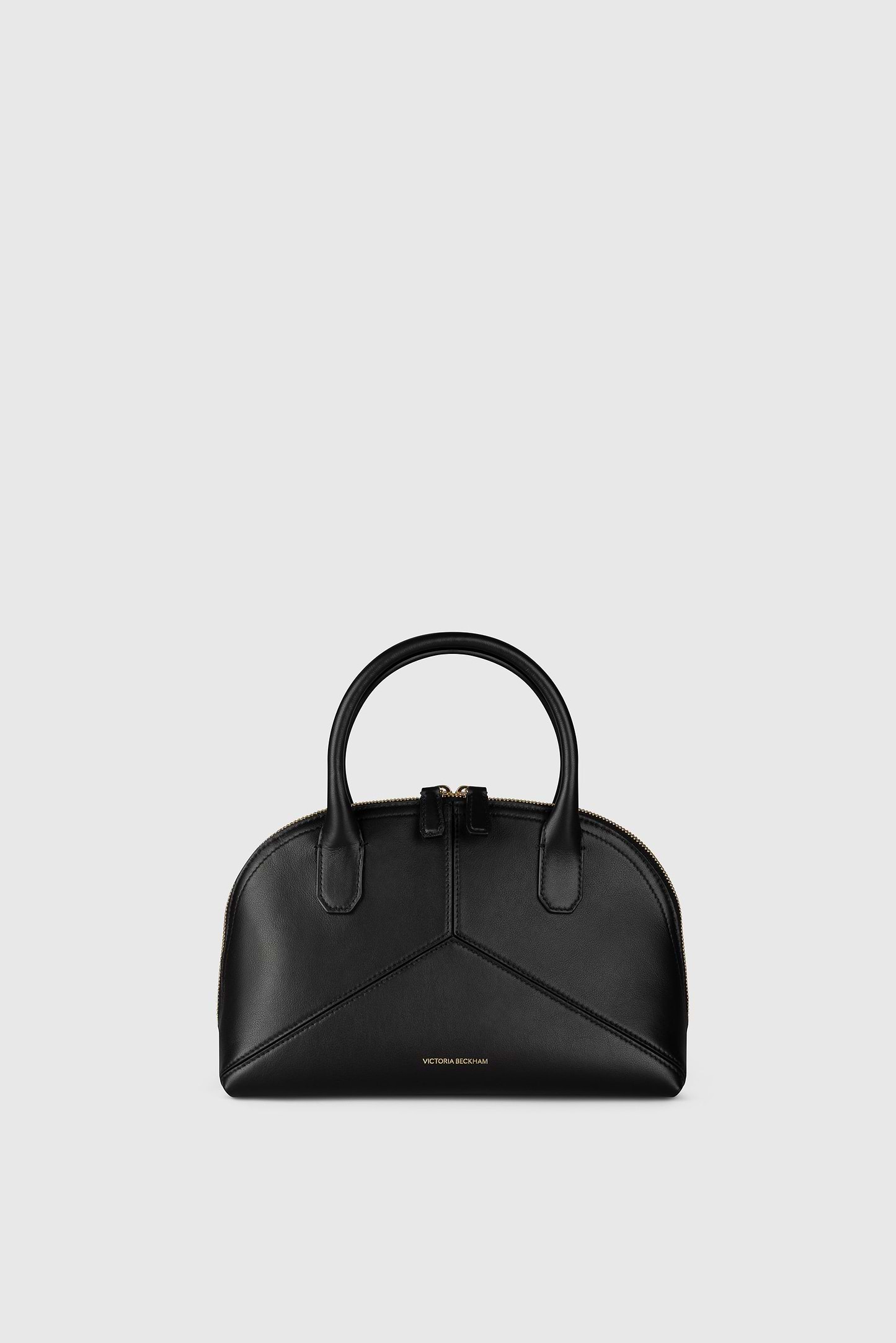 Victoria Doctor Bag Small Black Soft Calf Leather