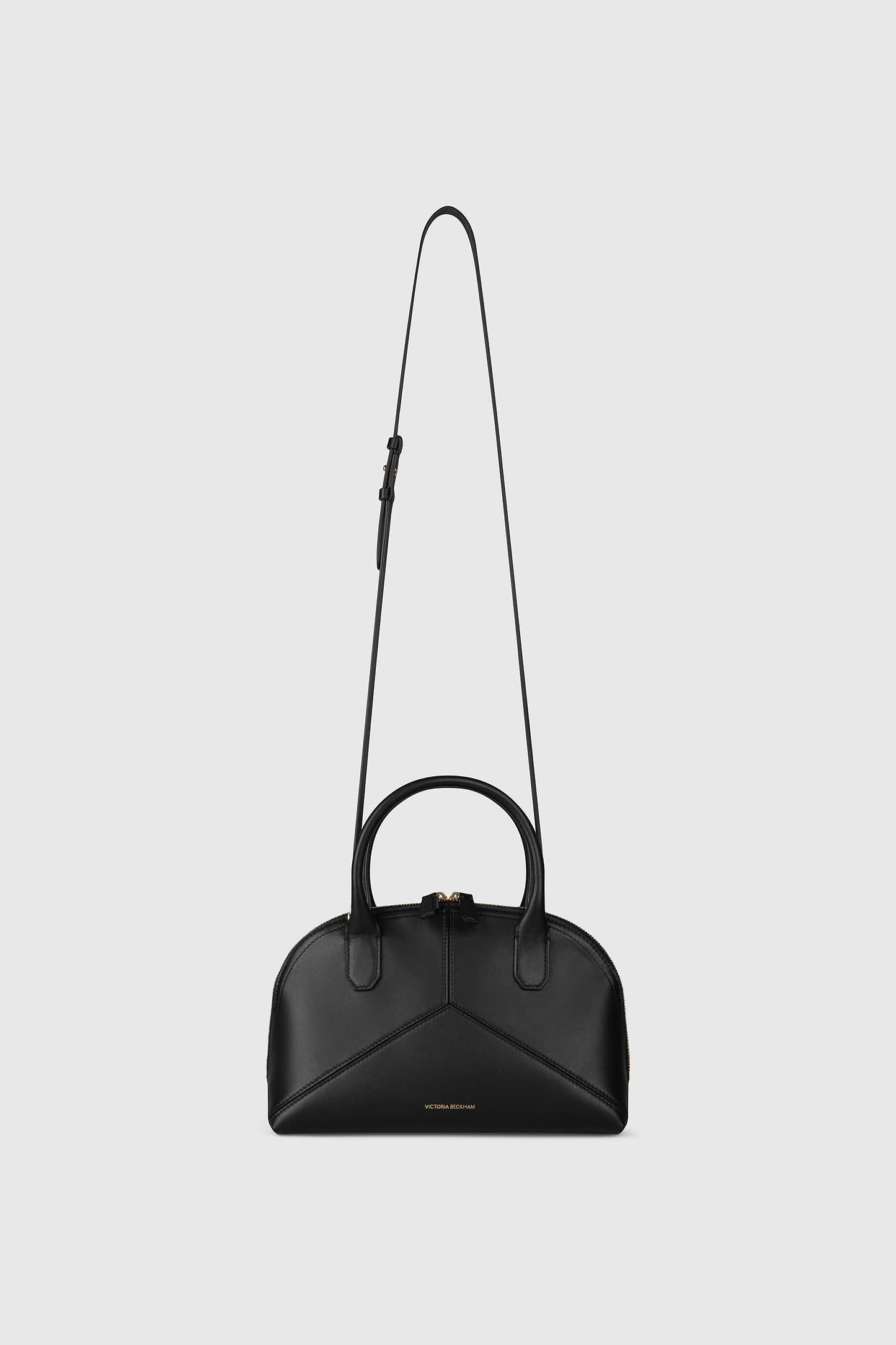 Victoria Doctor Bag Black Soft Calf Leather