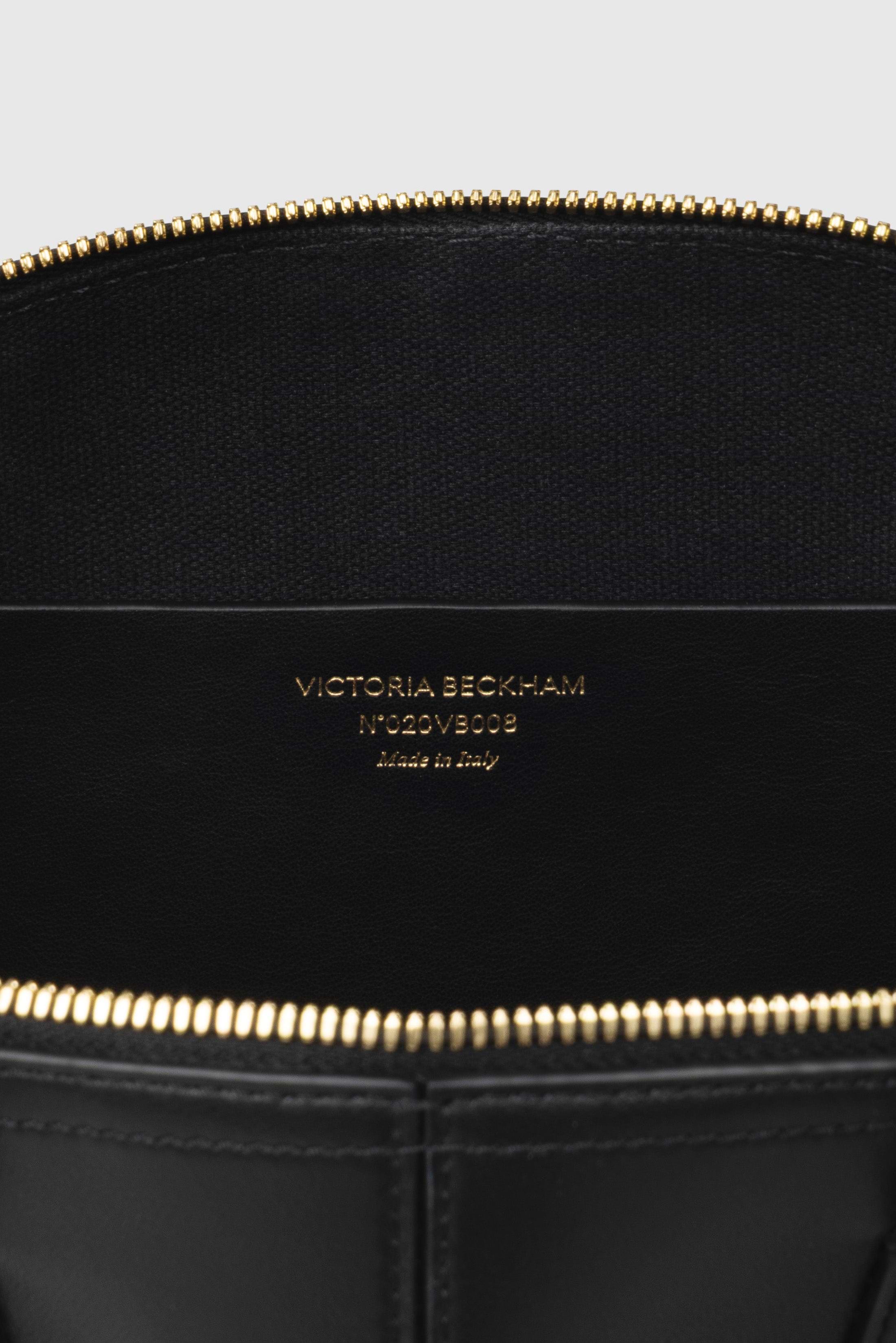 Victoria Doctor Bag Black Soft Calf Leather