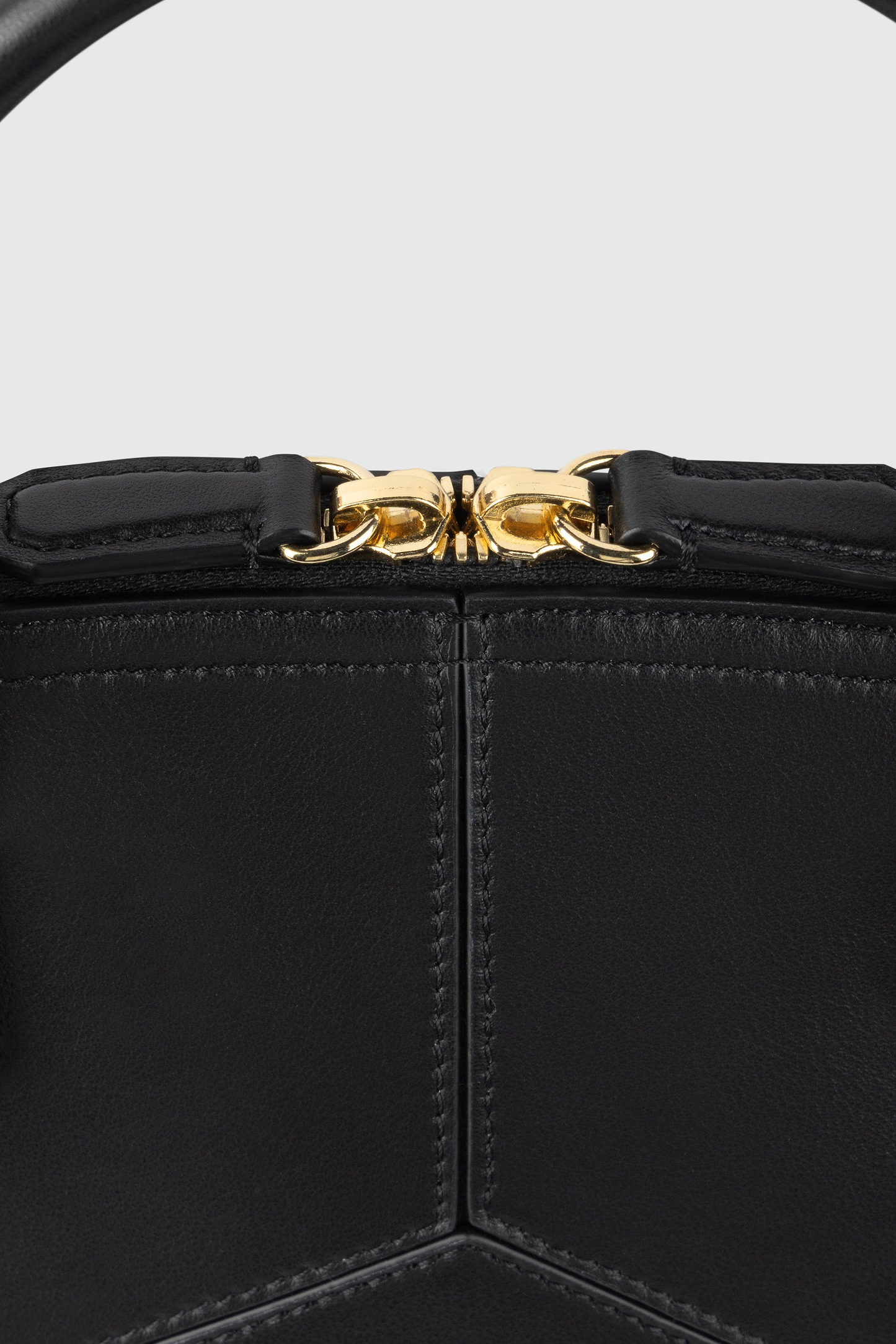 Victoria Doctor Bag Black Soft Calf Leather
