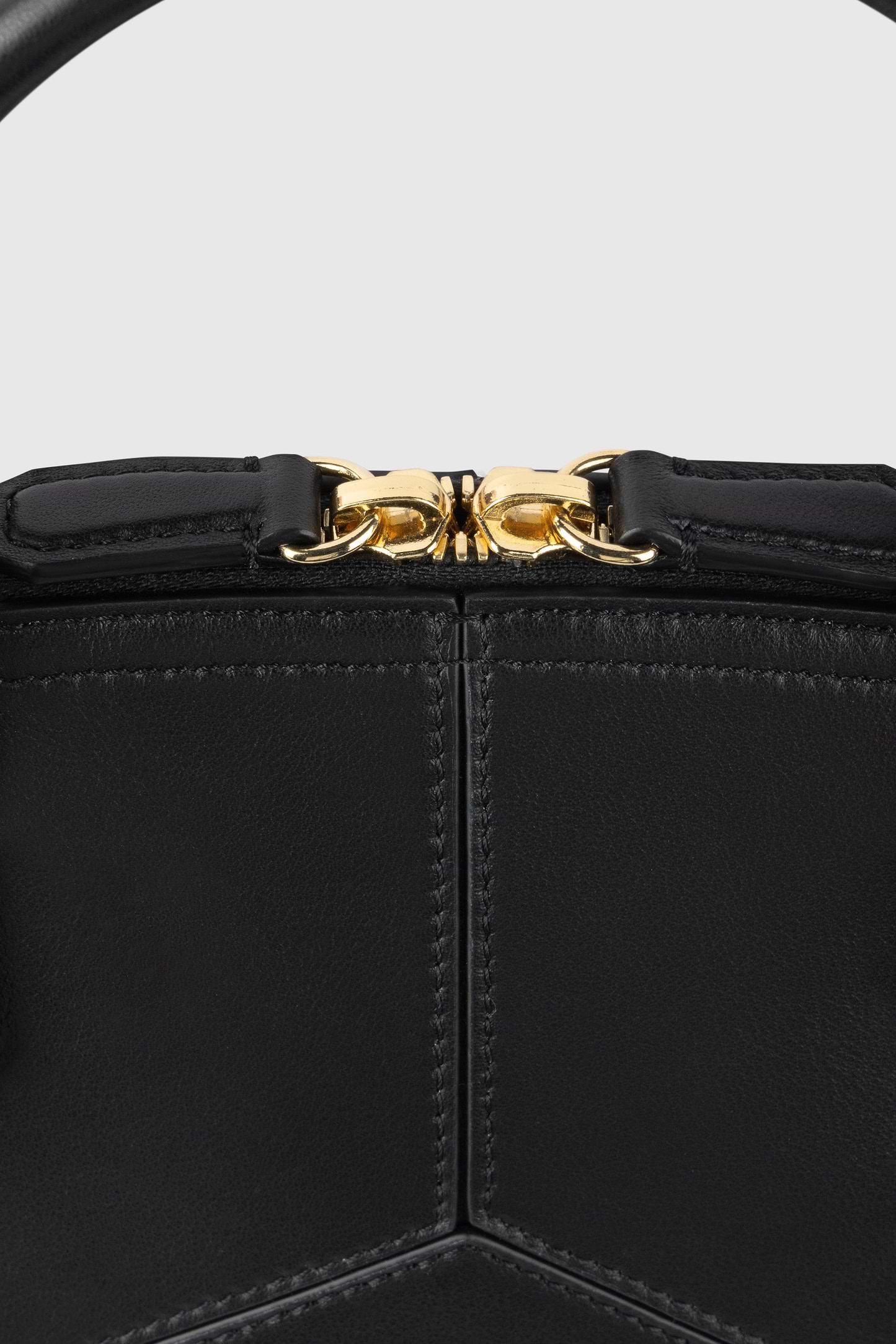 Victoria Doctor Bag Black Soft Calf Leather