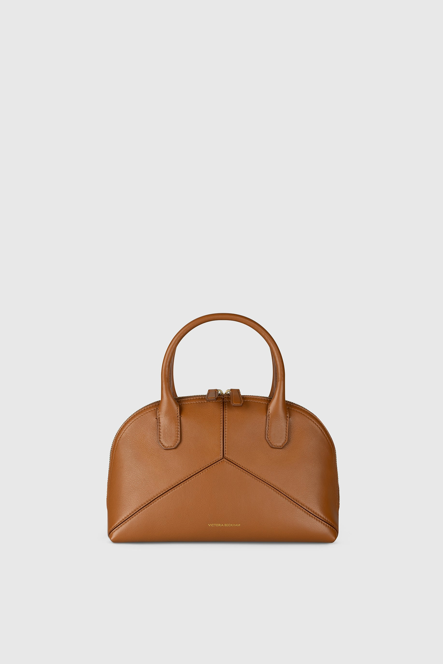 Victoria Doctor Bag Small Tan Soft Calf Leather