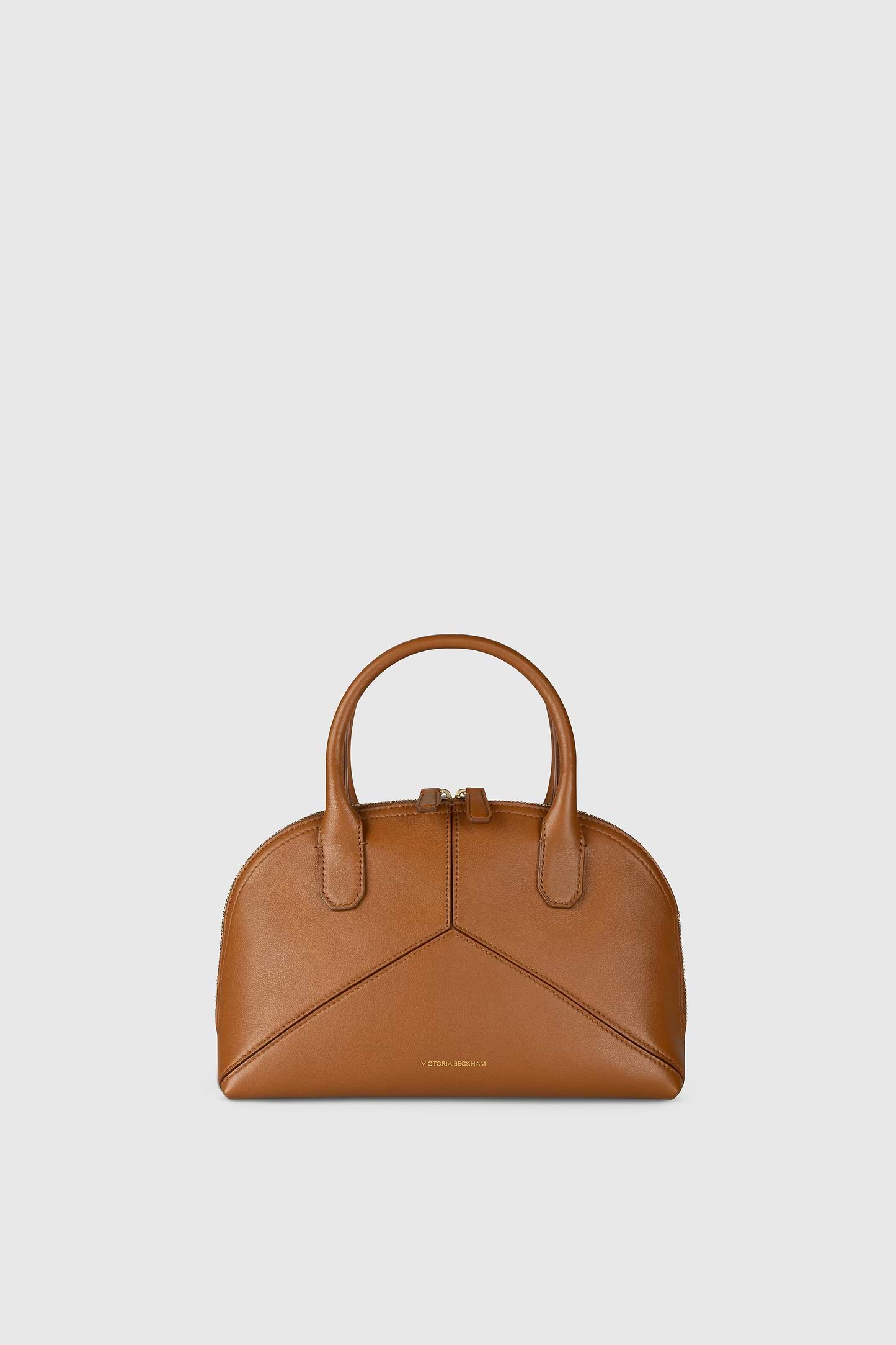 Victoria Doctor Bag Small Tan Soft Calf Leather