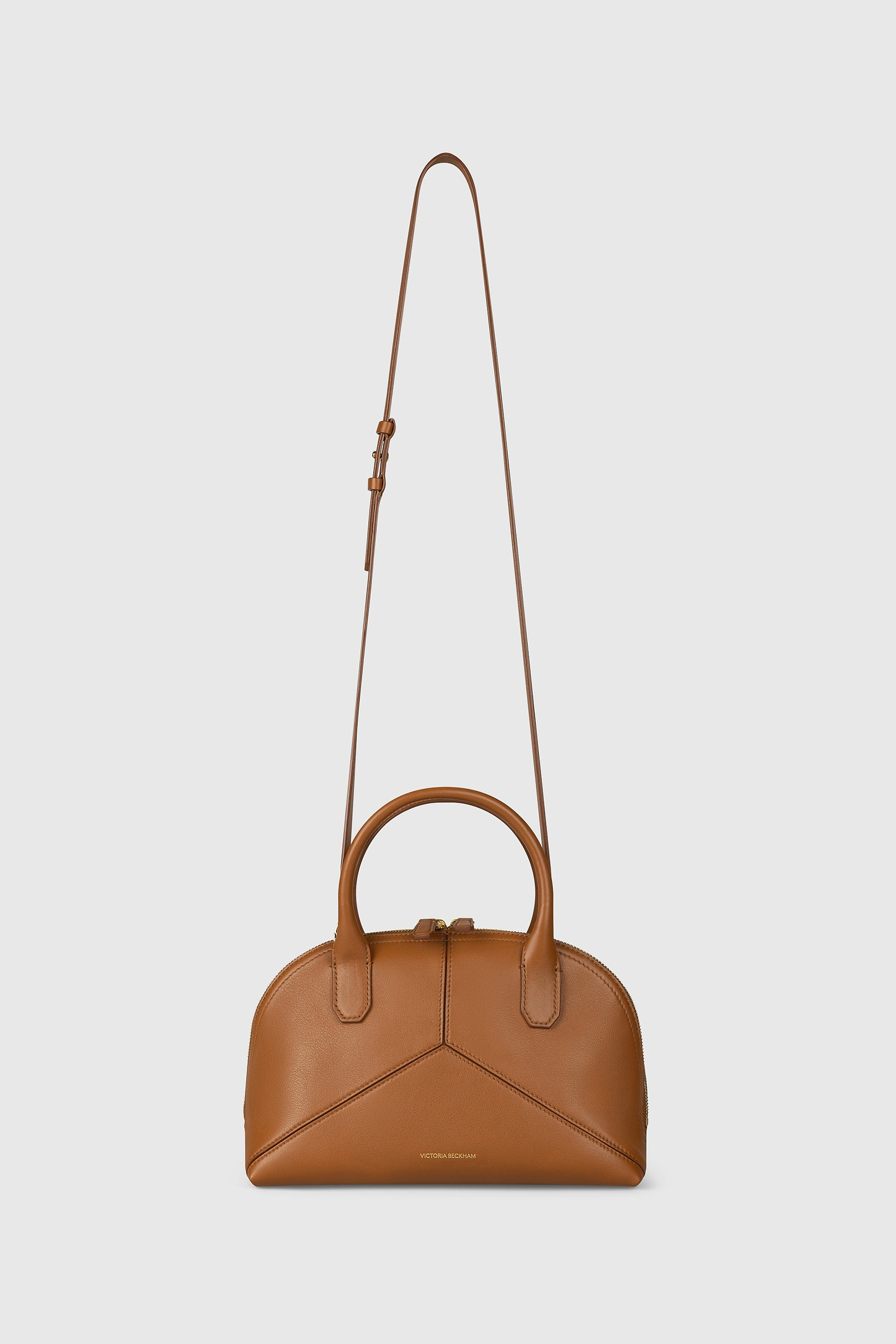 Victoria Doctor Bag Small Tan Soft Calf Leather