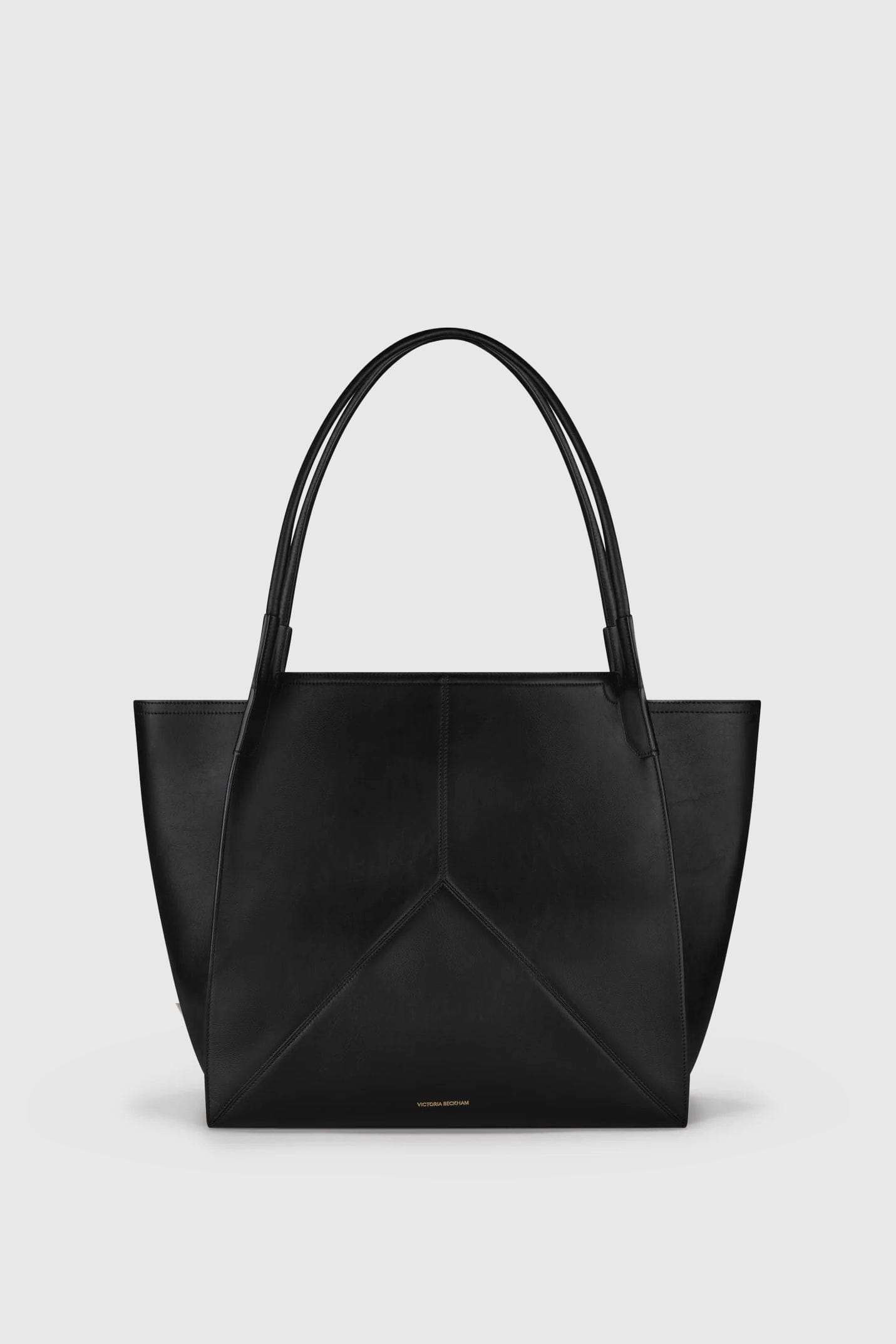 Victoria Tote Large Black Soft Calf Leather