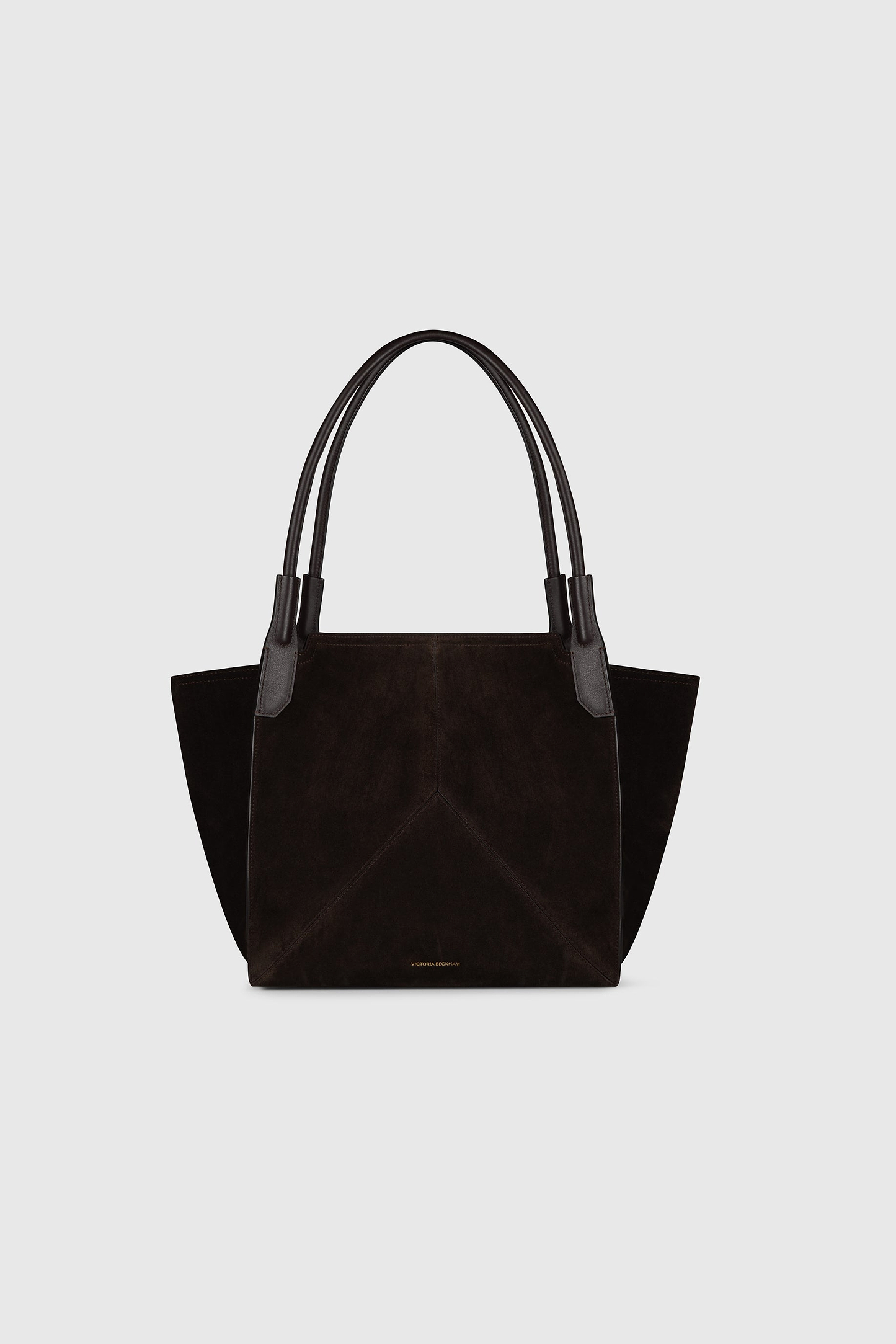 Victoria Tote Coffee Suede