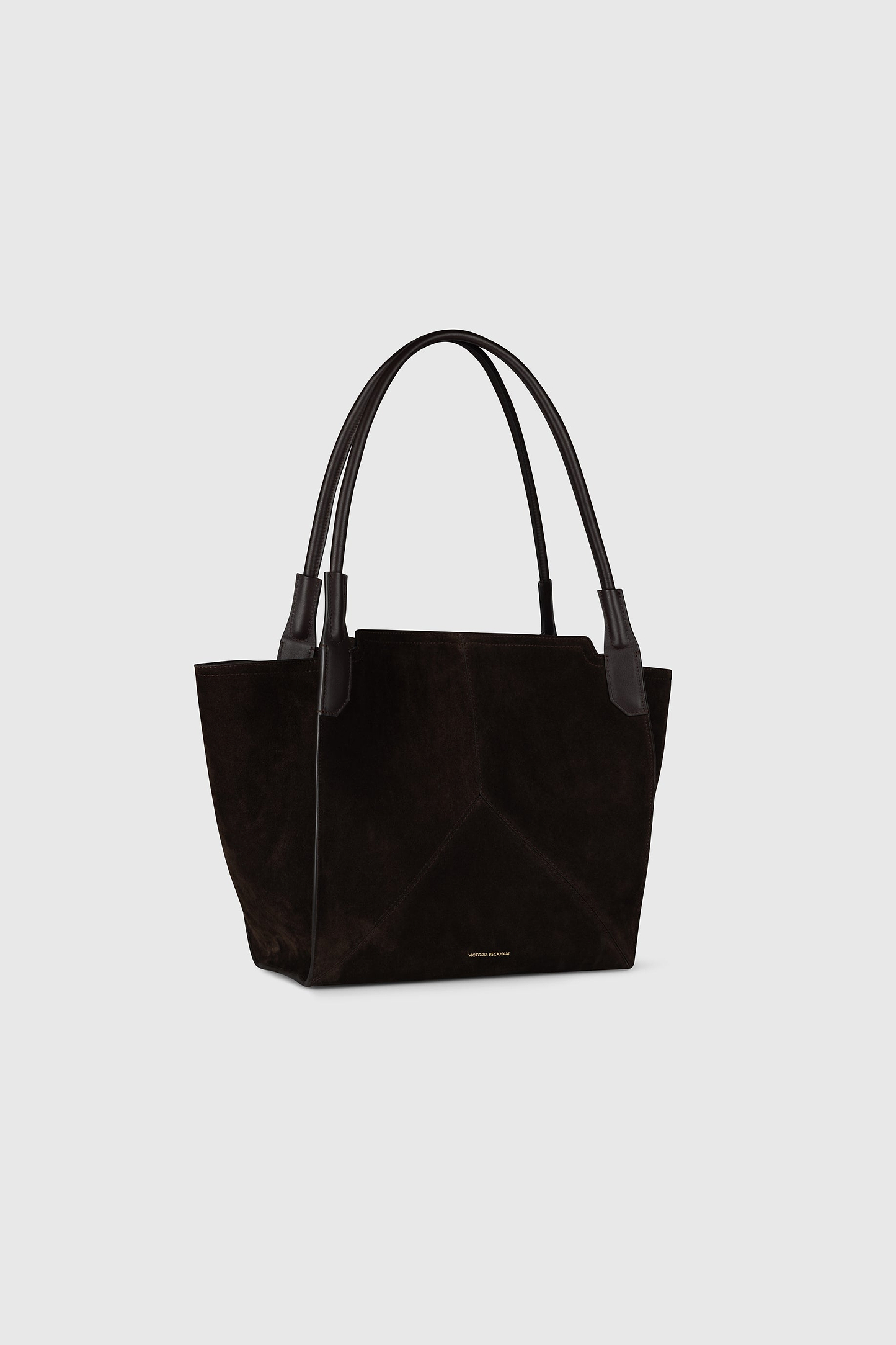 Victoria Tote Coffee Suede