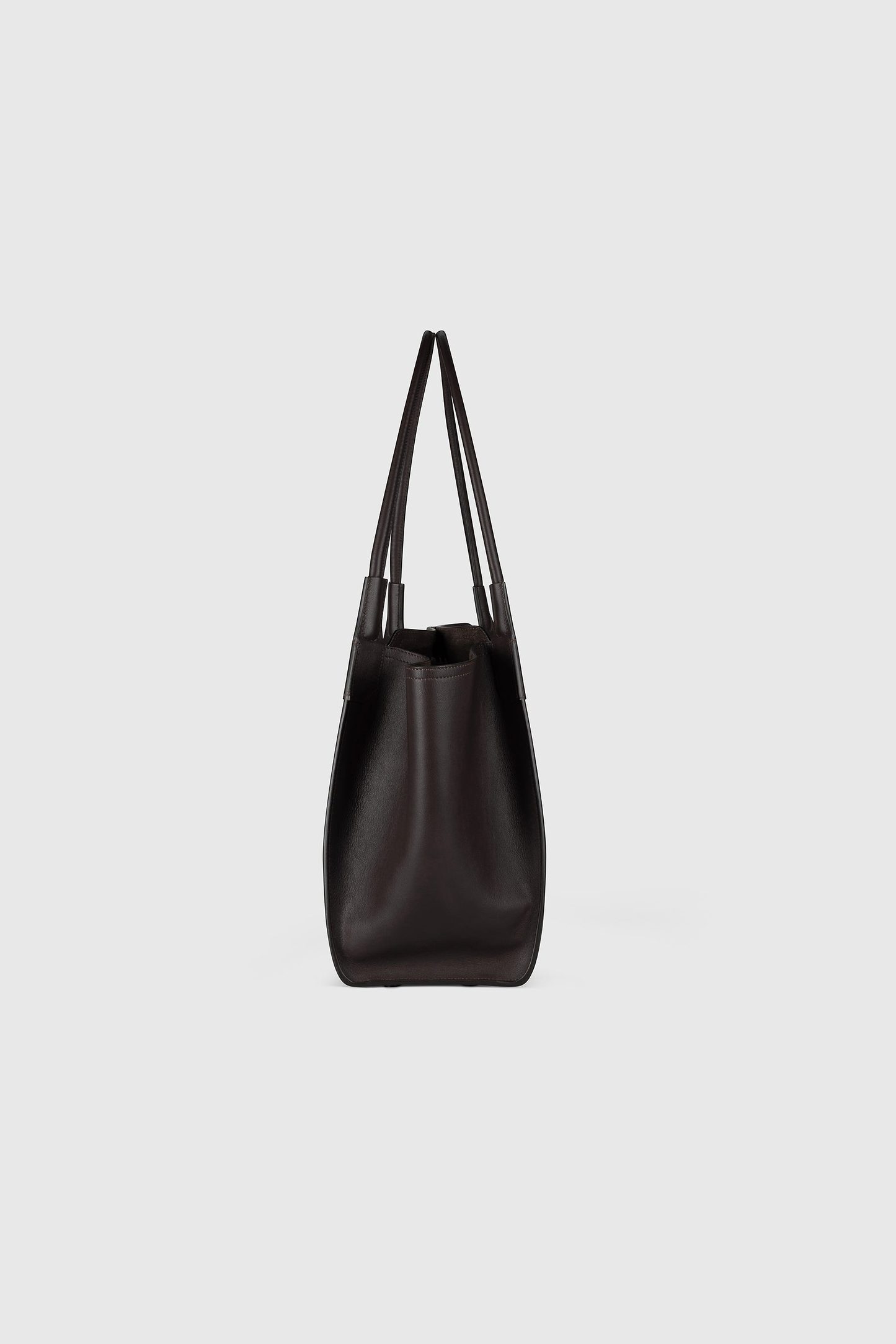 Victoria Tote Coffee Soft Calf Leather