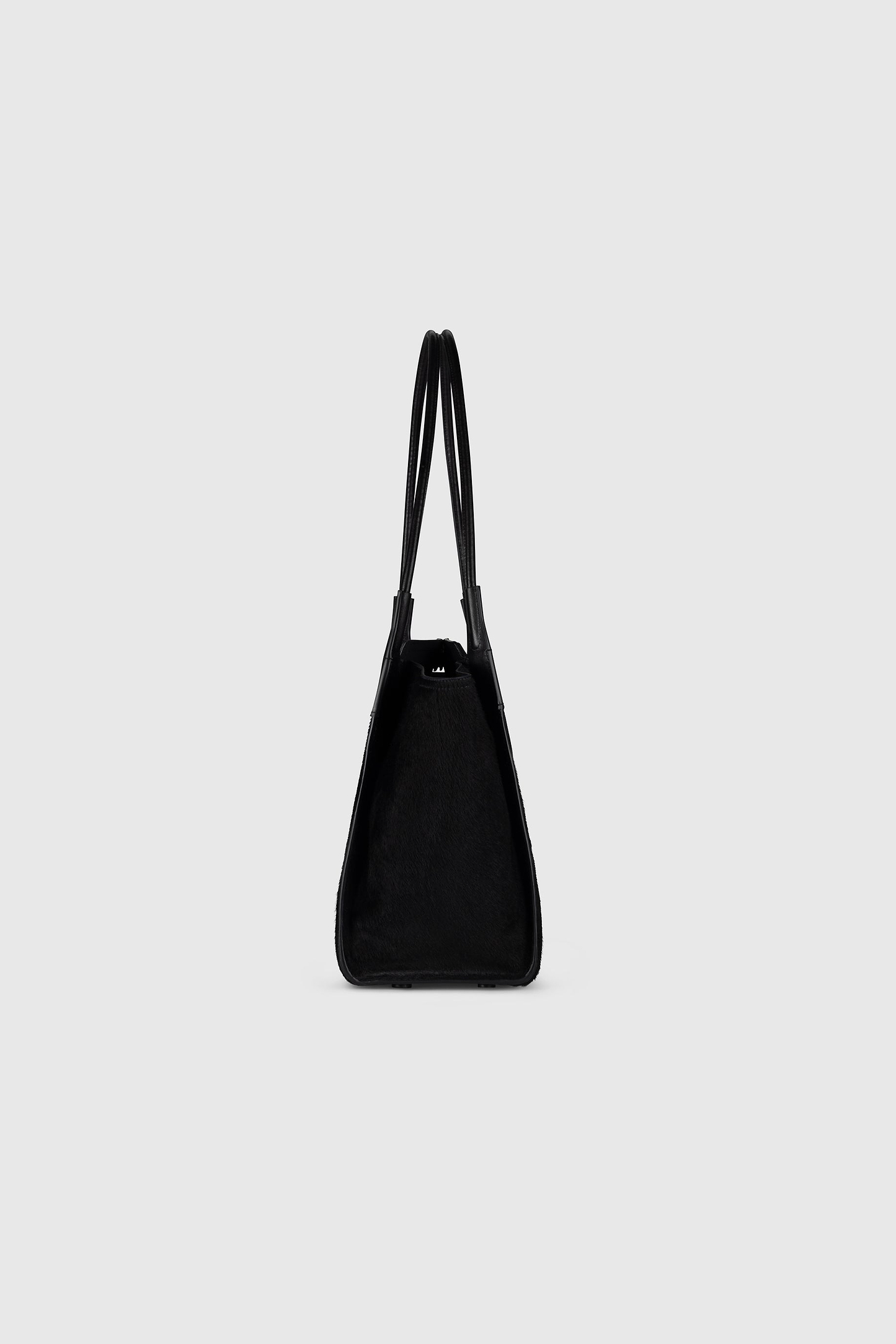 Victoria Tote Black Hair Calf Leather