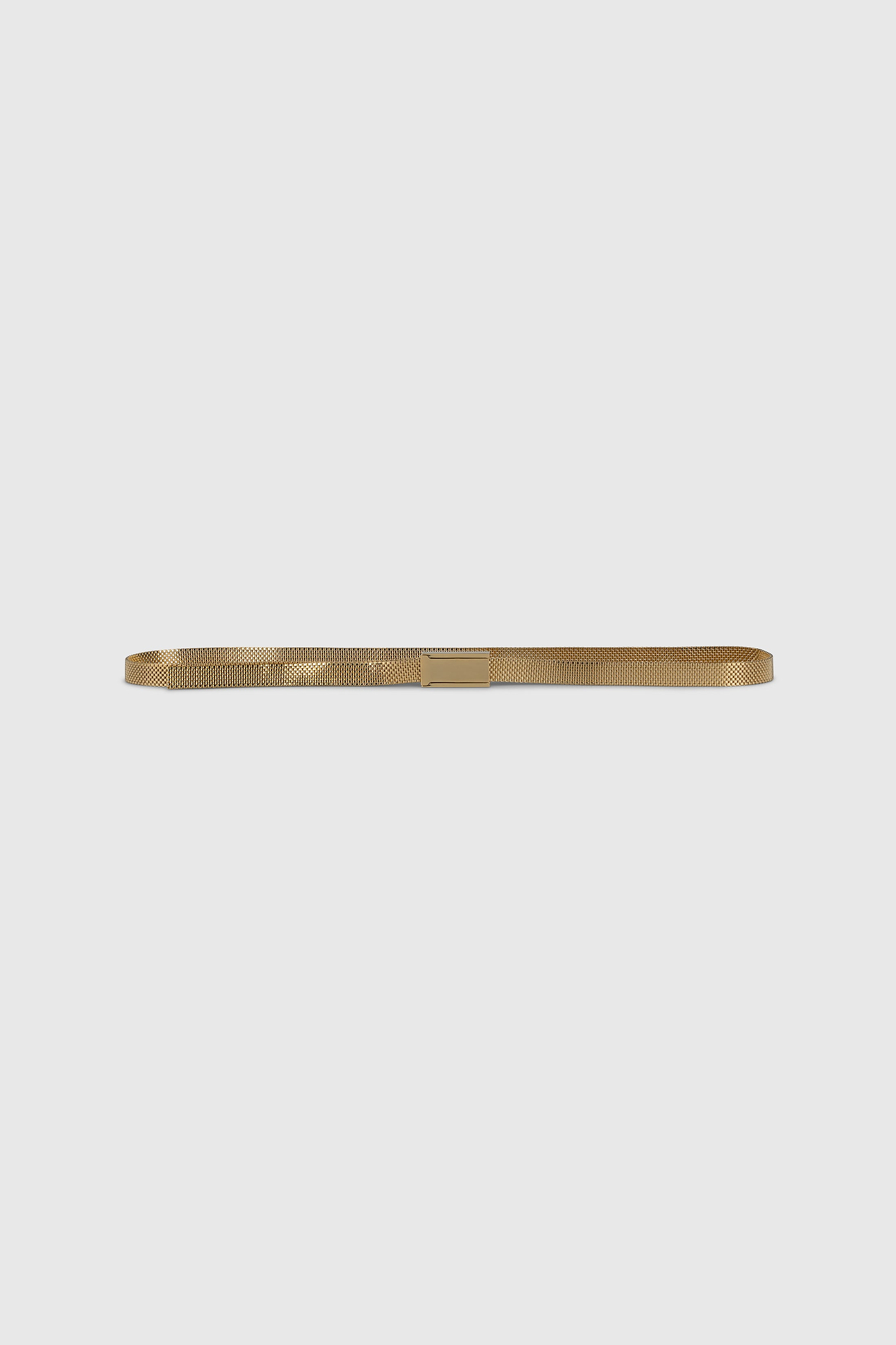 Portofino Light Gold Chain Belt in Brass
