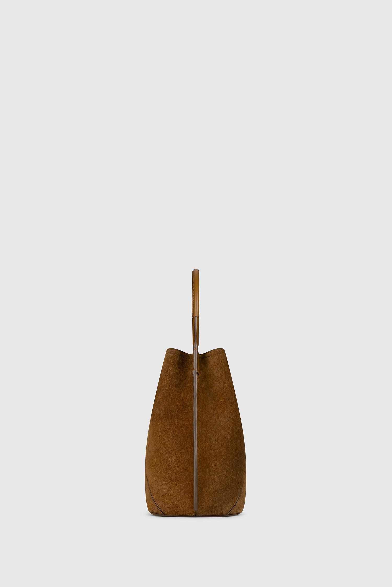 Victoria Bucket Toffee Suede