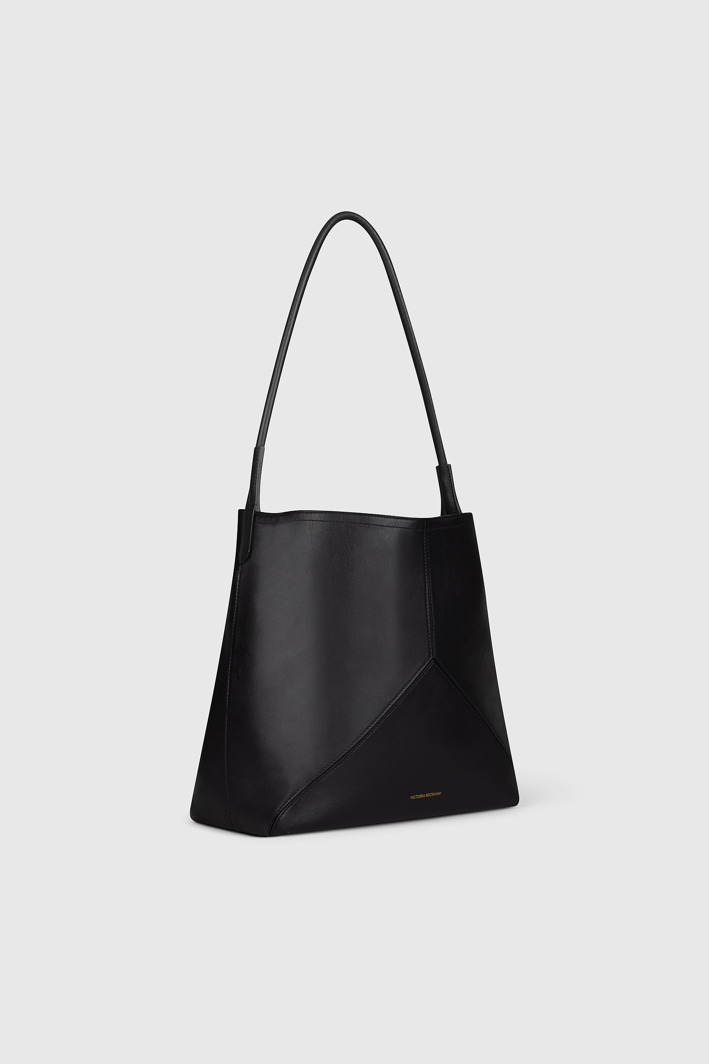 Victoria Hobo Black Soft Leather