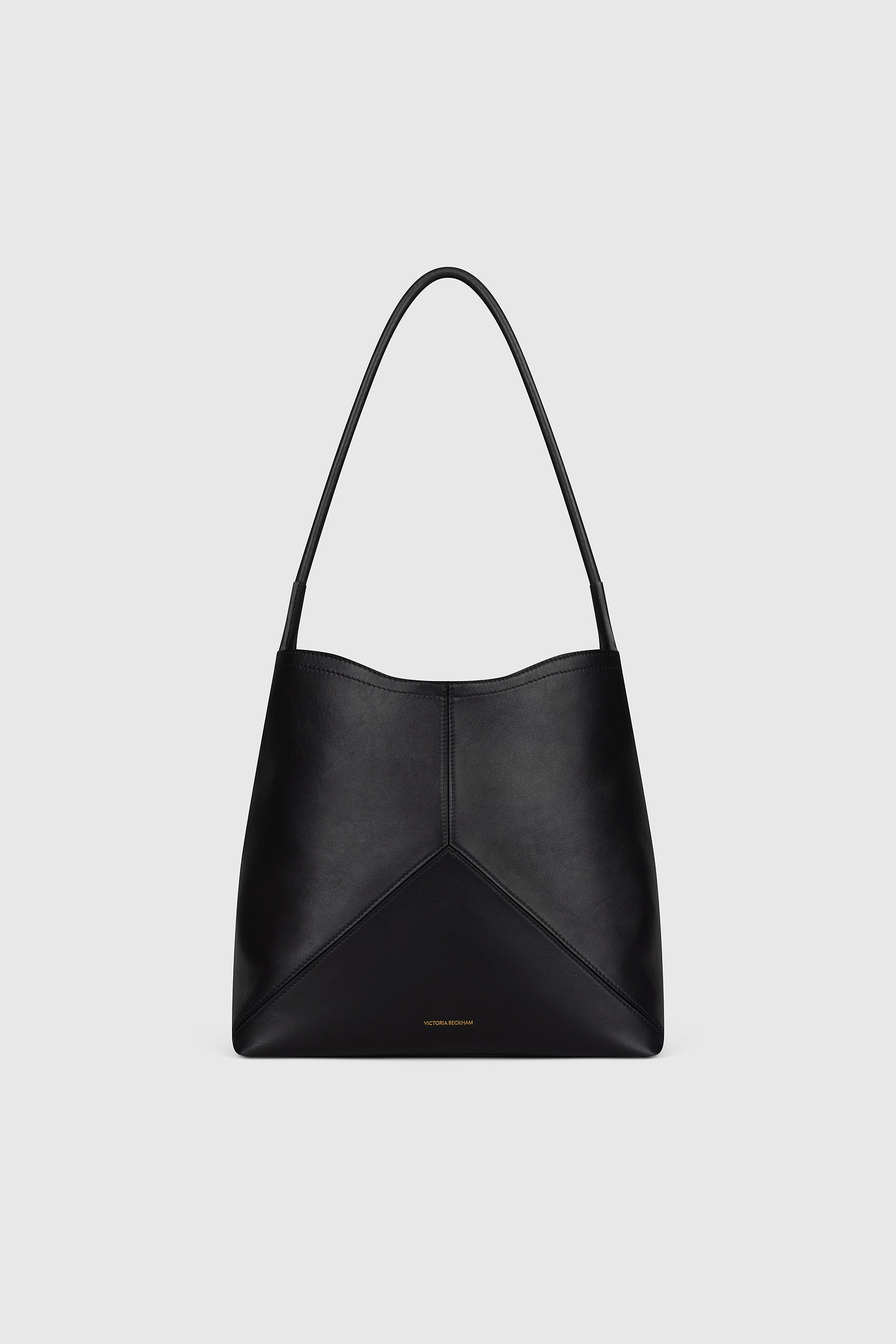 Victoria Hobo Black Soft Leather