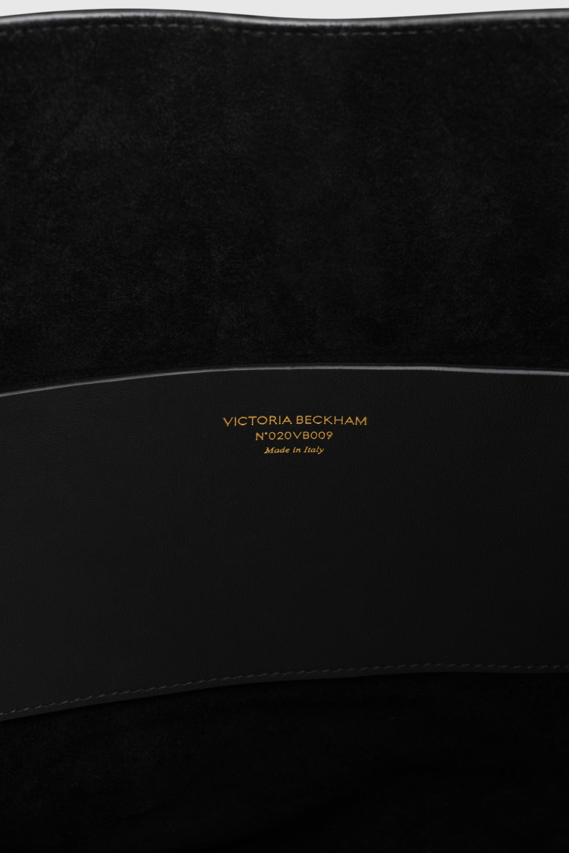 Victoria Hobo Black Soft Leather