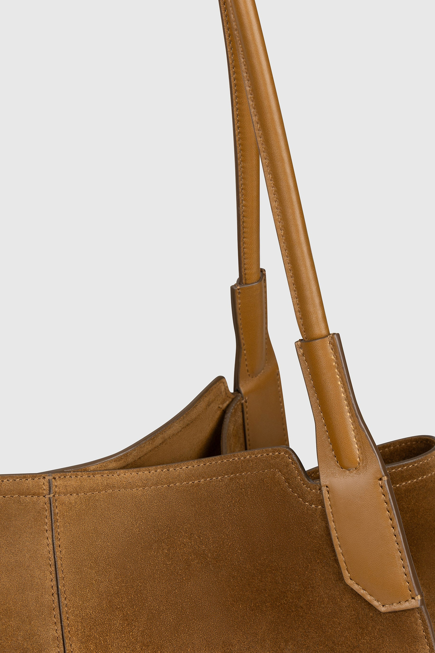 Victoria Tote Toffee Suede
