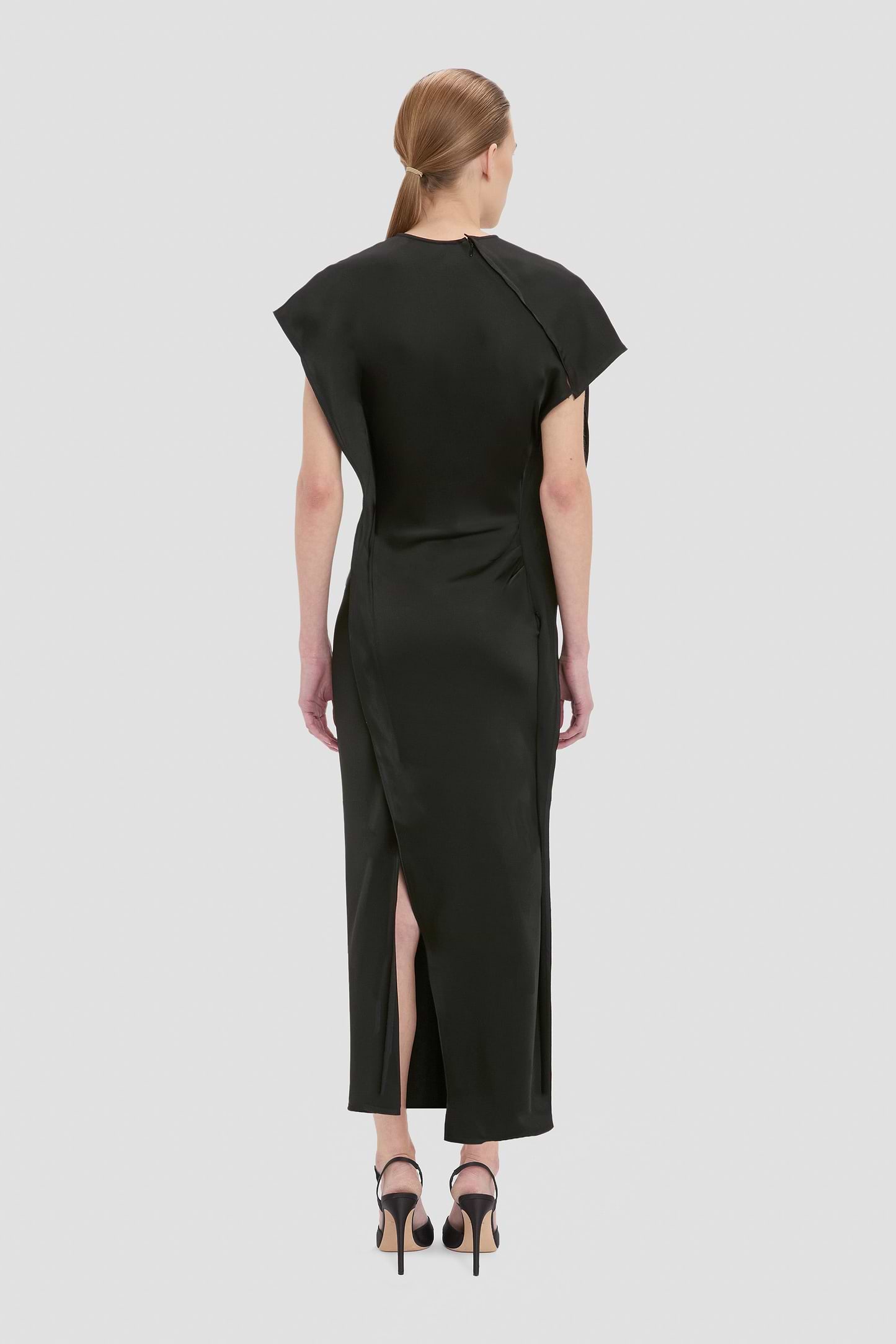 Victoria Midi Dress In Black