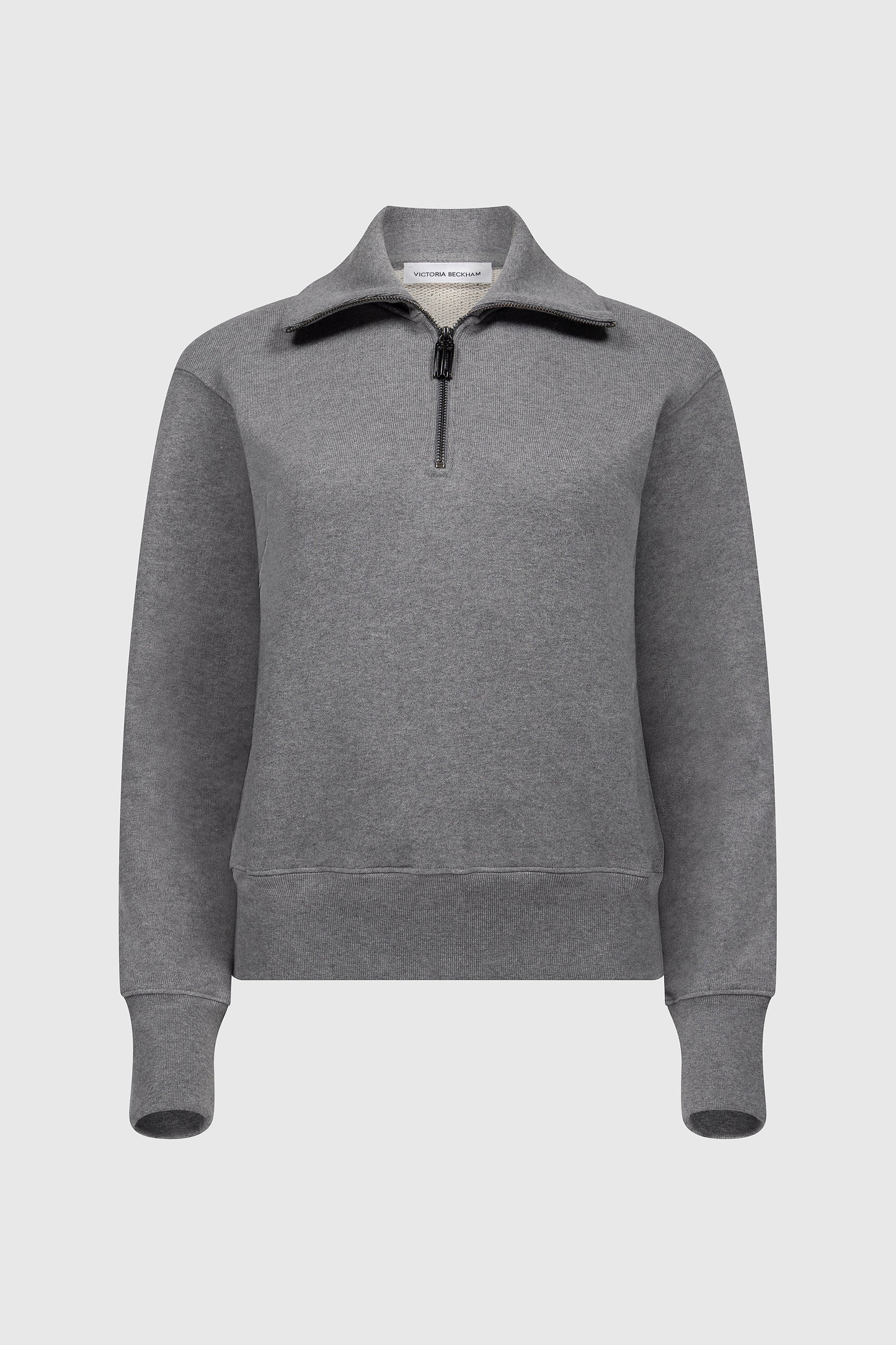 Violet Sweatshirt In Mid Grey Marl