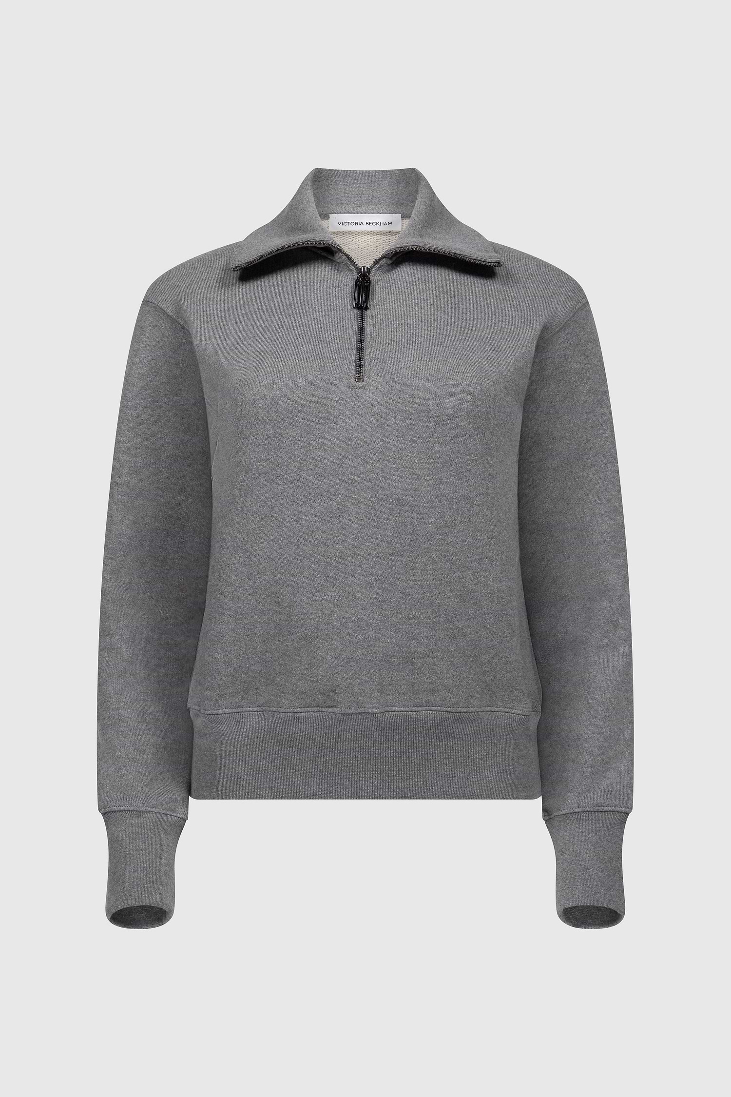 Violet Sweatshirt In Mid Grey Marl