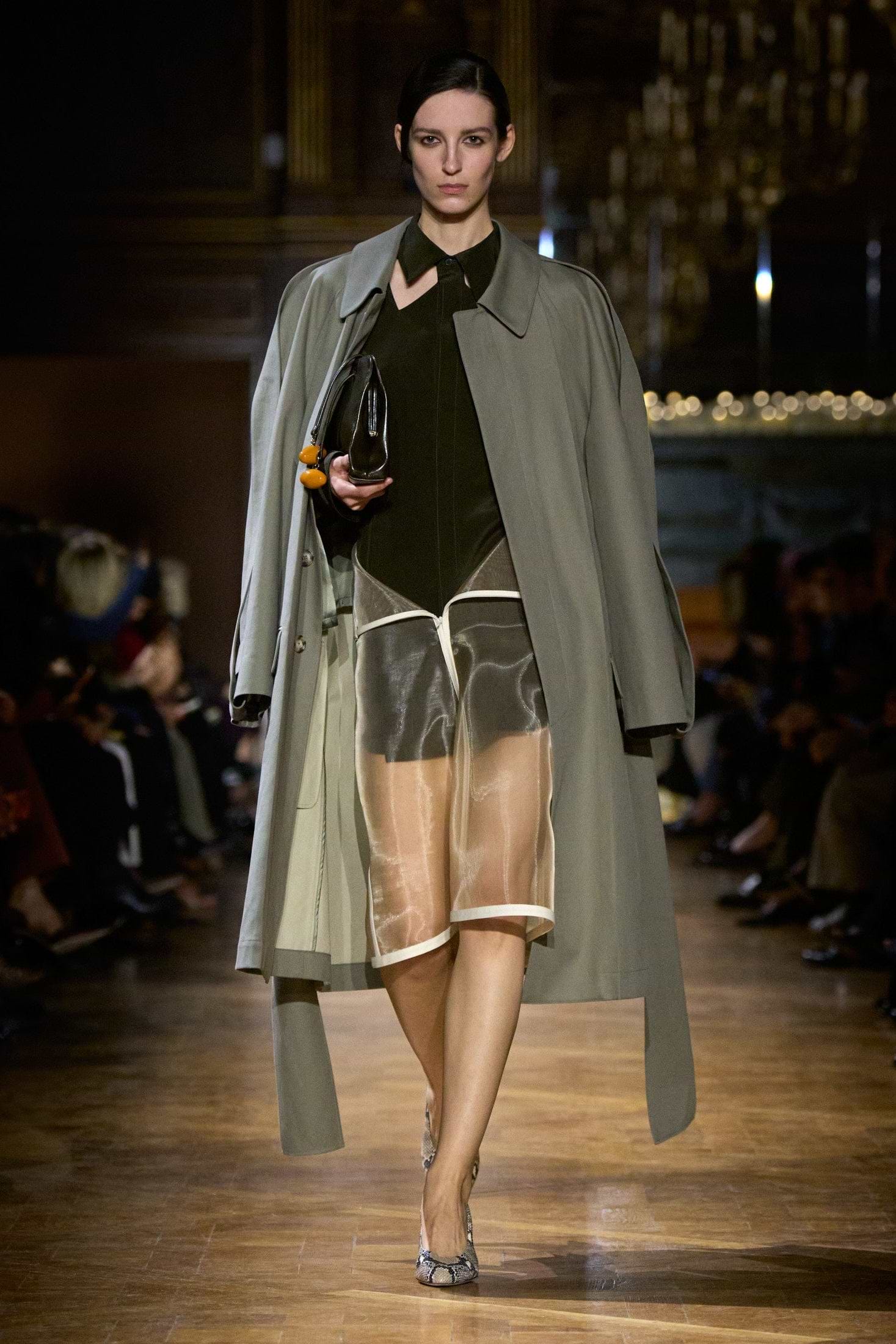 Car Coat In Beige