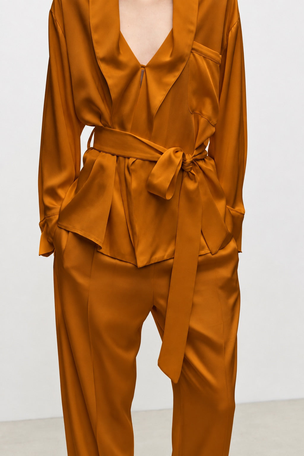 Alba Blouse In Bronze