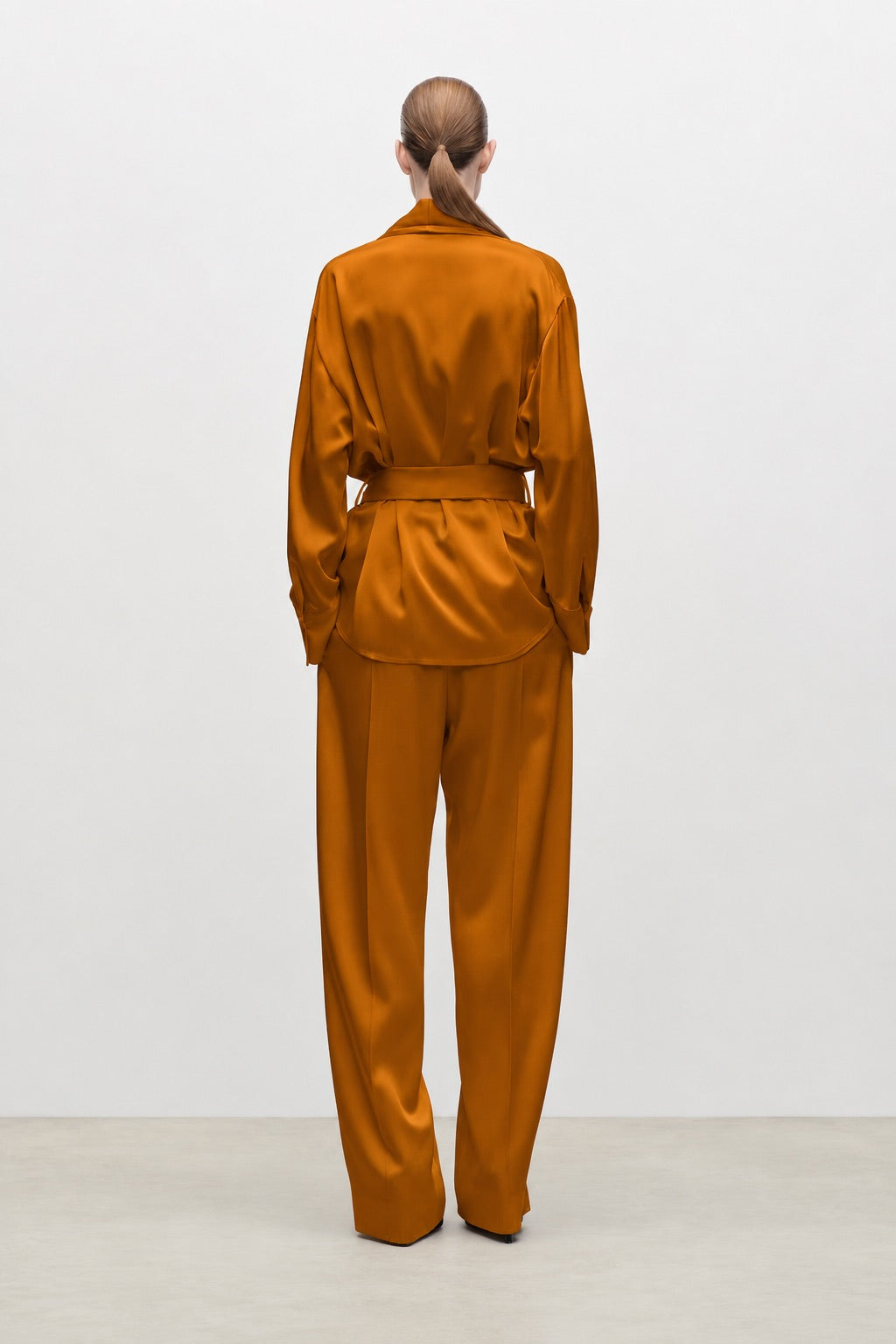 Alba Blouse In Bronze