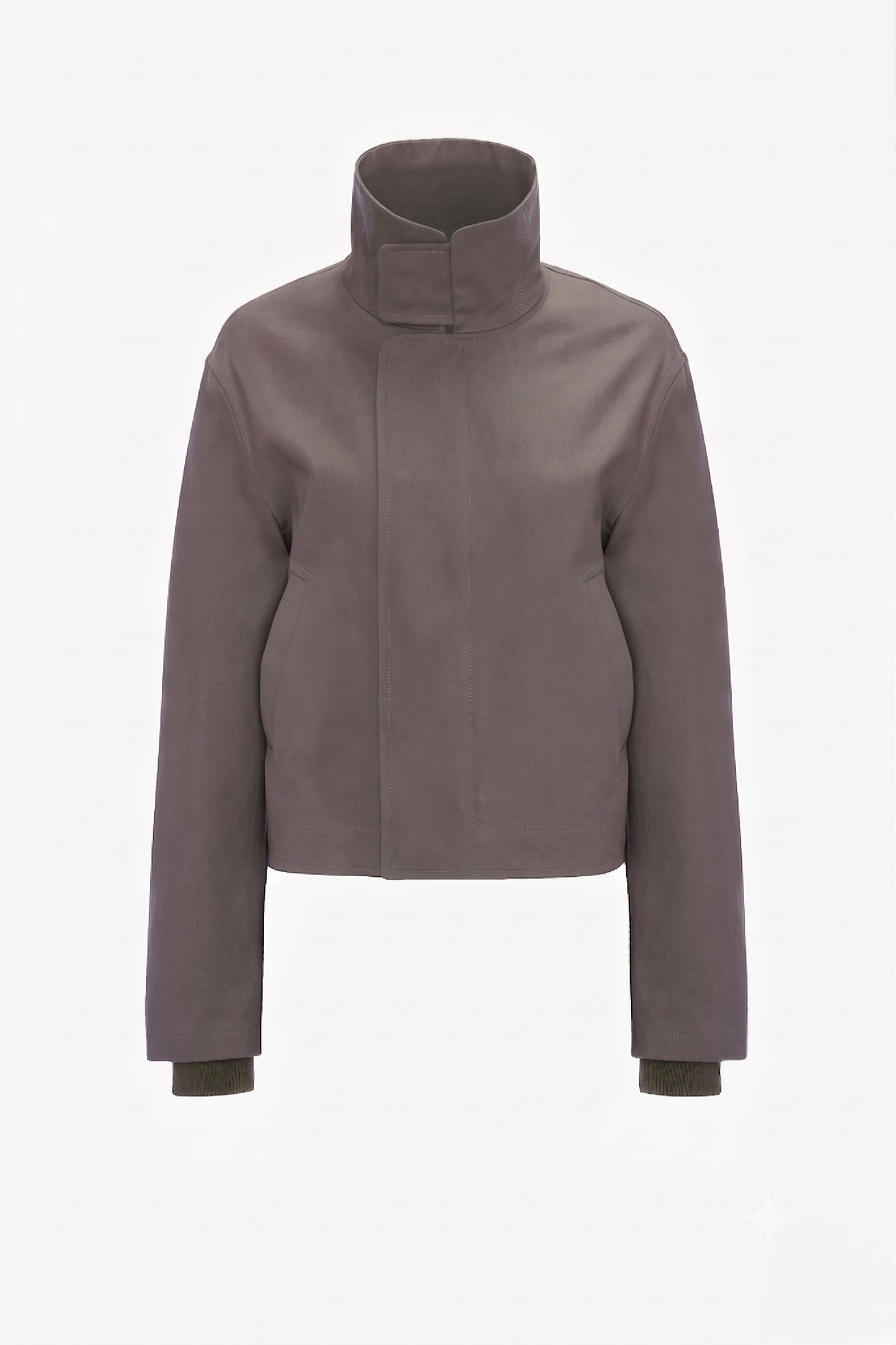 Bomber Jacket In Grey